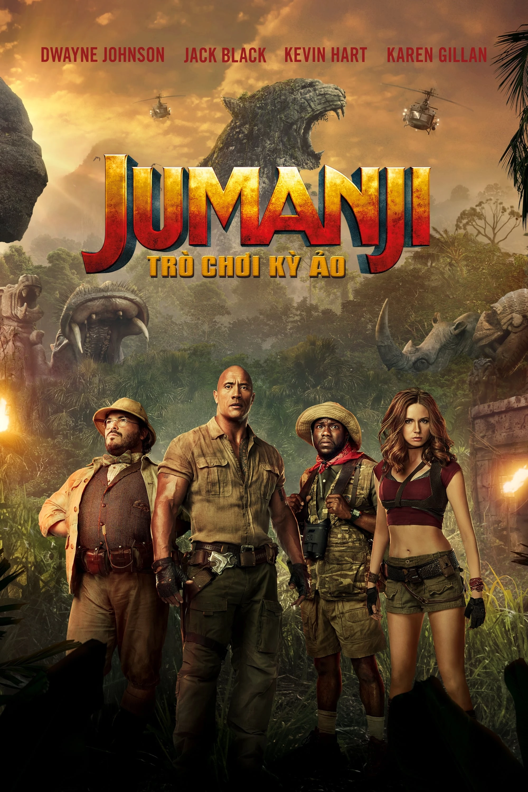 Xem phim Jumanji: Trò Chơi Kỳ Ảo - Jumanji: Welcome to the Jungle