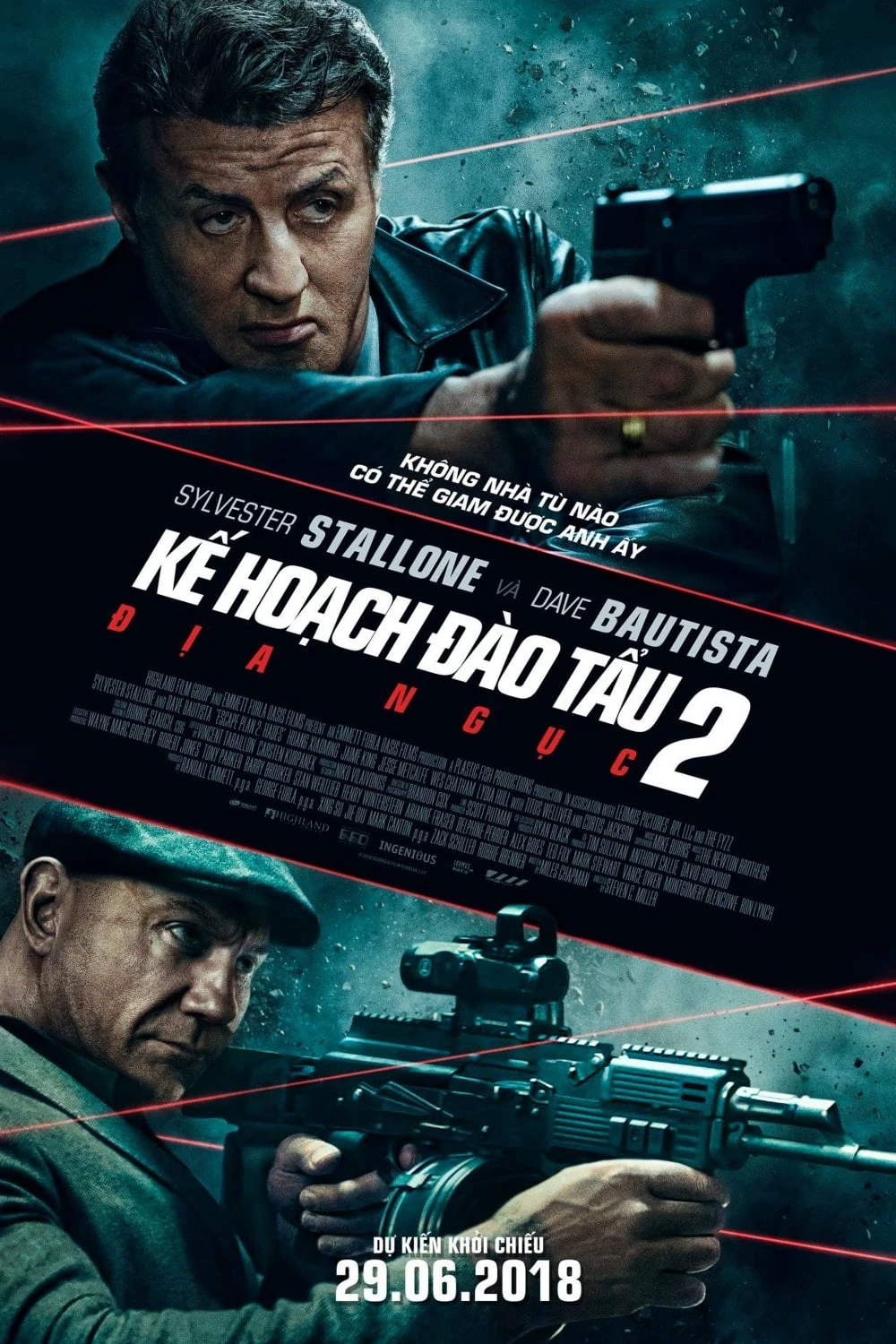 Xem phim Kế Hoạch Đào Tẩu: Địa Ngục - Escape Plan 2: Hades