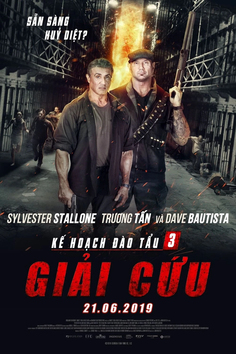 Xem phim Kế Hoạch Đào Tẩu: Giải Cứu - Escape Plan: The Extractors