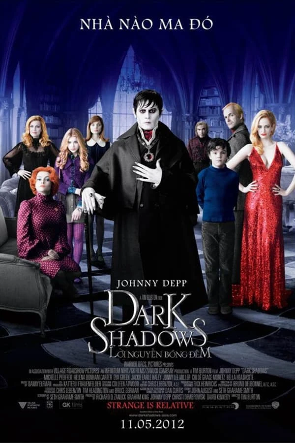Xem phim Lời Nguyền Bóng Đêm - Dark Shadows