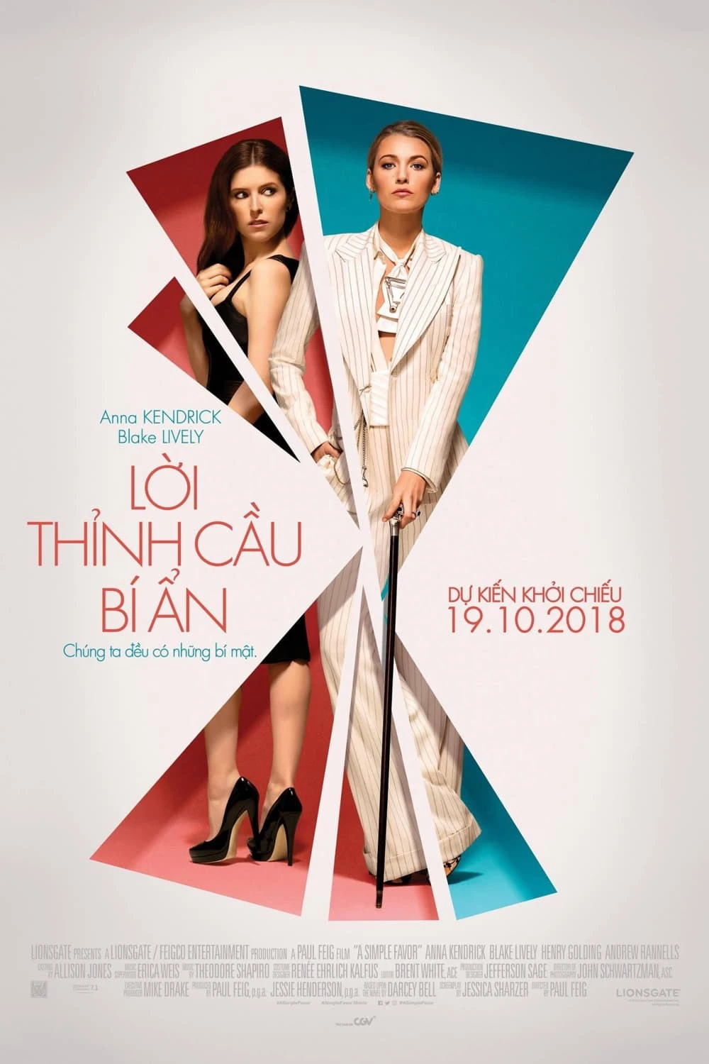 Xem phim Lời Thỉnh Cầu Bí Ẩn - A Simple Favor