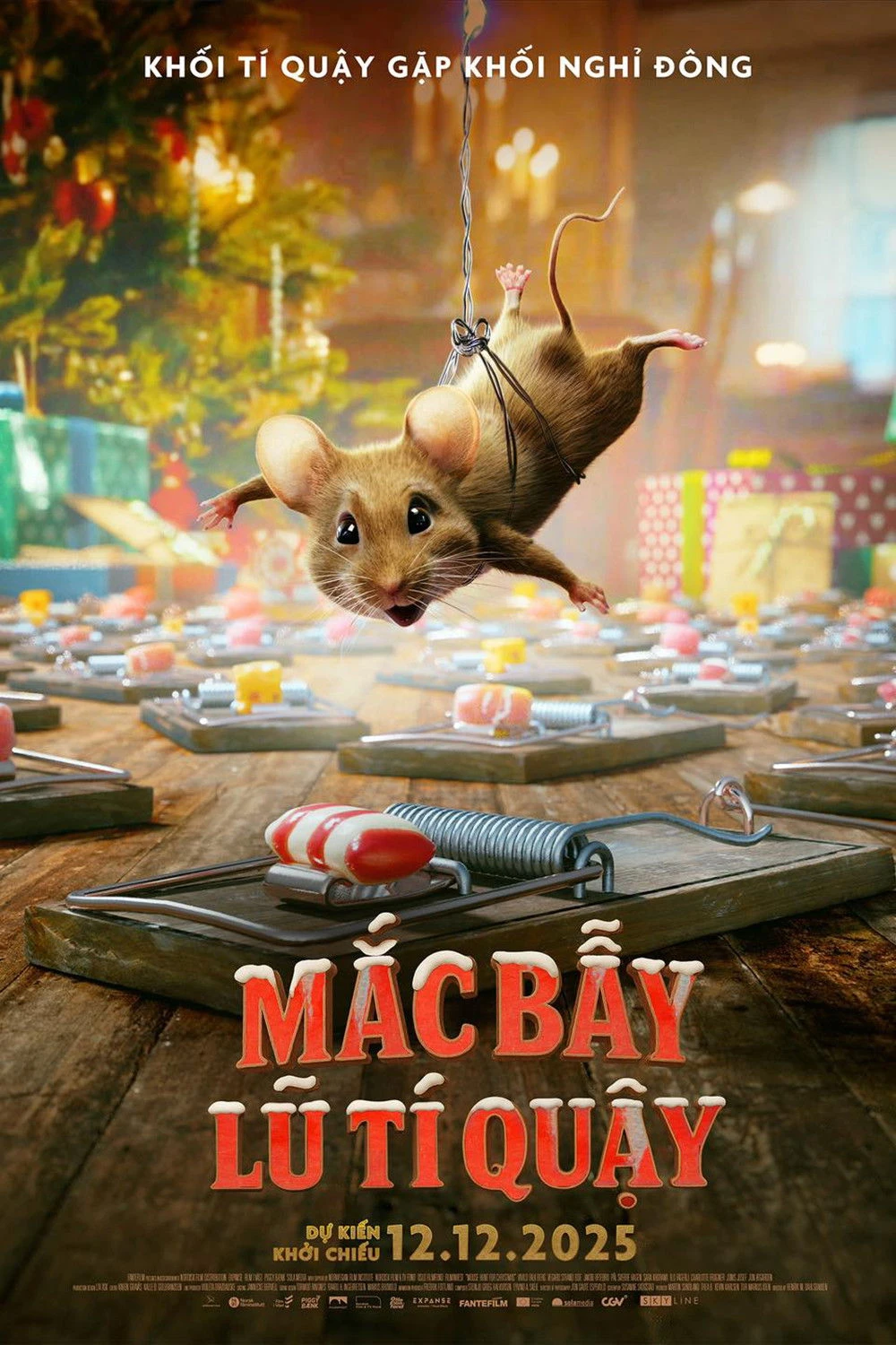 Xem phim Mắc Bẫy Lũ Tí Quậy - A Mouse Hunt for Christmas