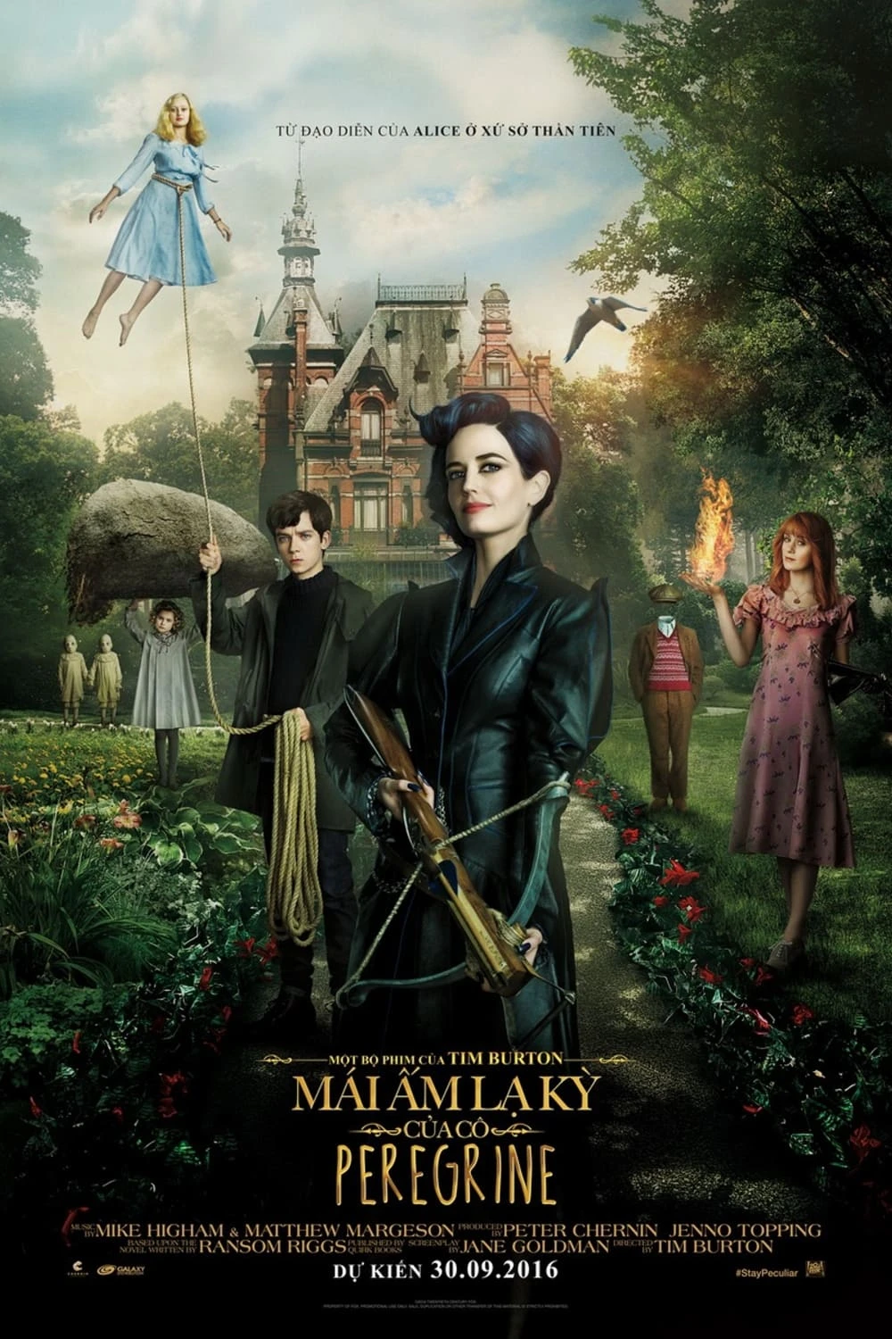 Xem phim Mái Ấm Lạ Kỳ Của Cô Peregrine - Miss Peregrine's Home for Peculiar Children
