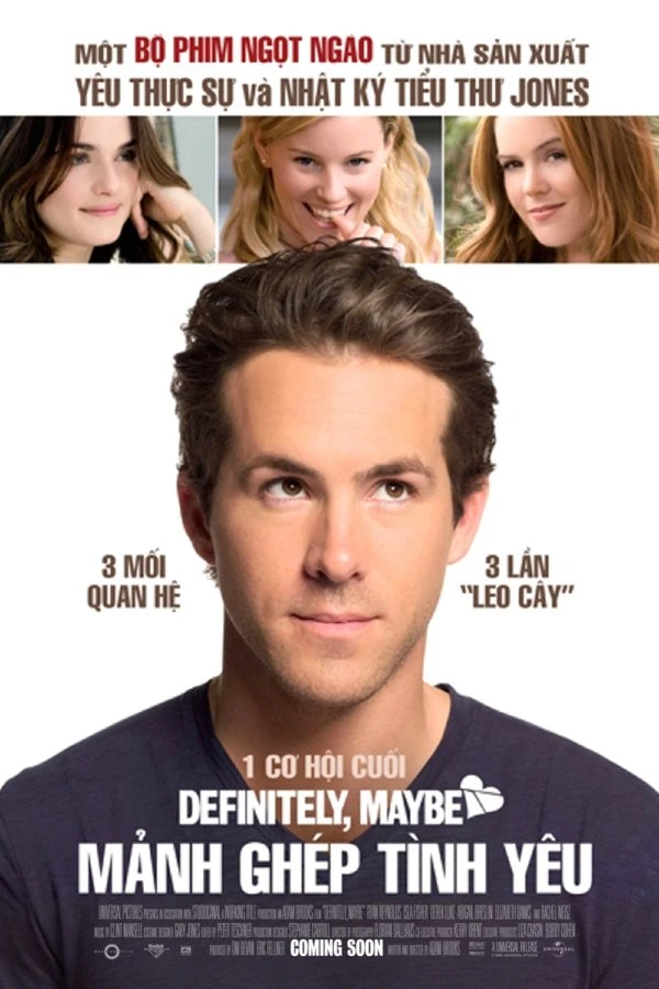 Xem phim Mảnh Ghép Tình Yêu - Definitely, Maybe