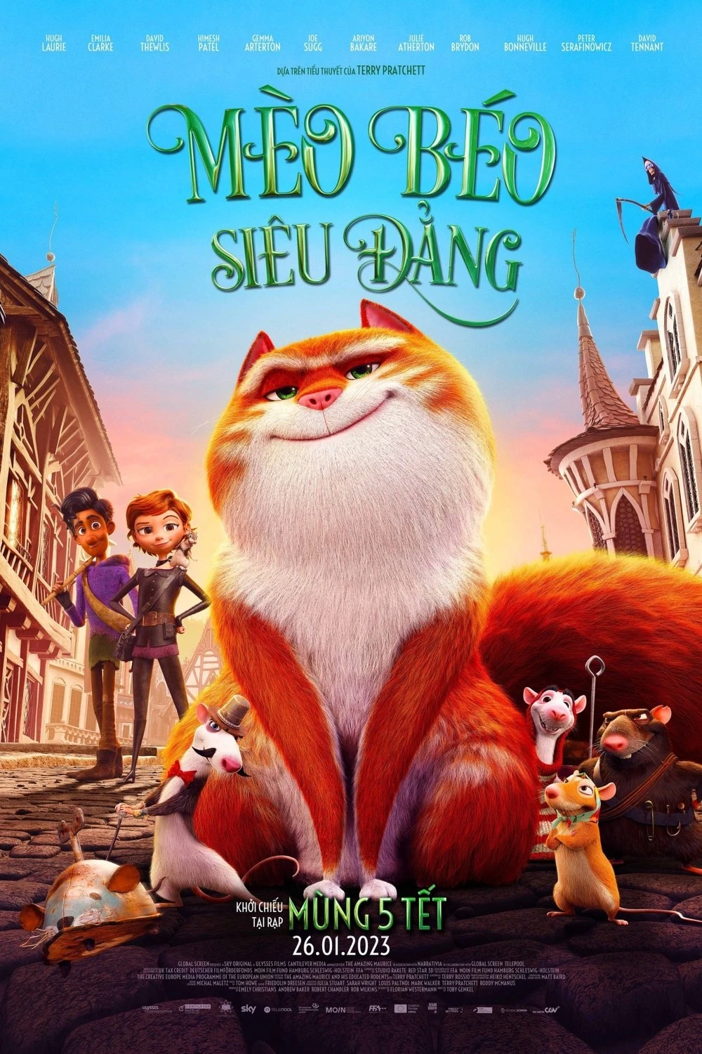 Xem phim Mèo Béo Siêu Đẳng - The Amazing Maurice