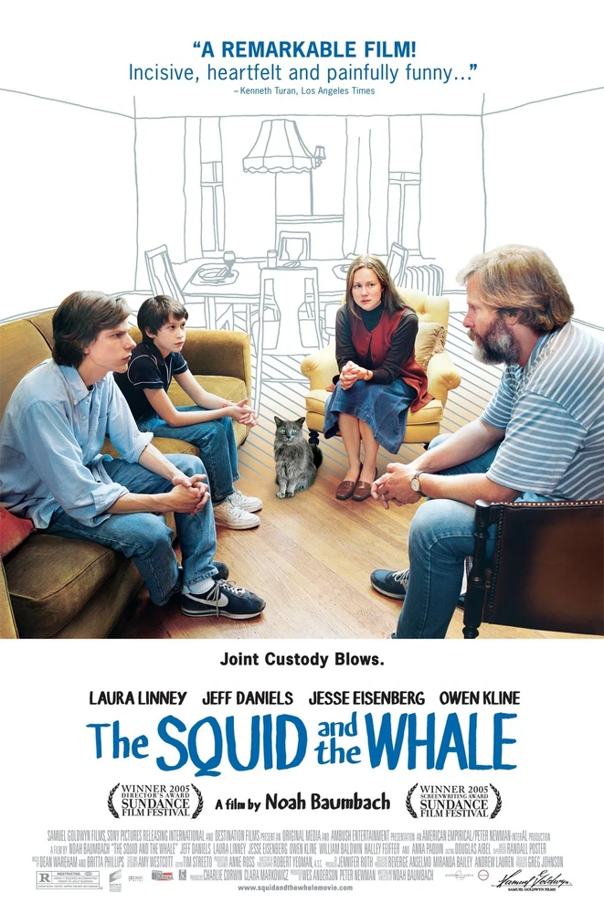 Xem phim Mồi Mực Và Cá Voi - The Squid And The Whale