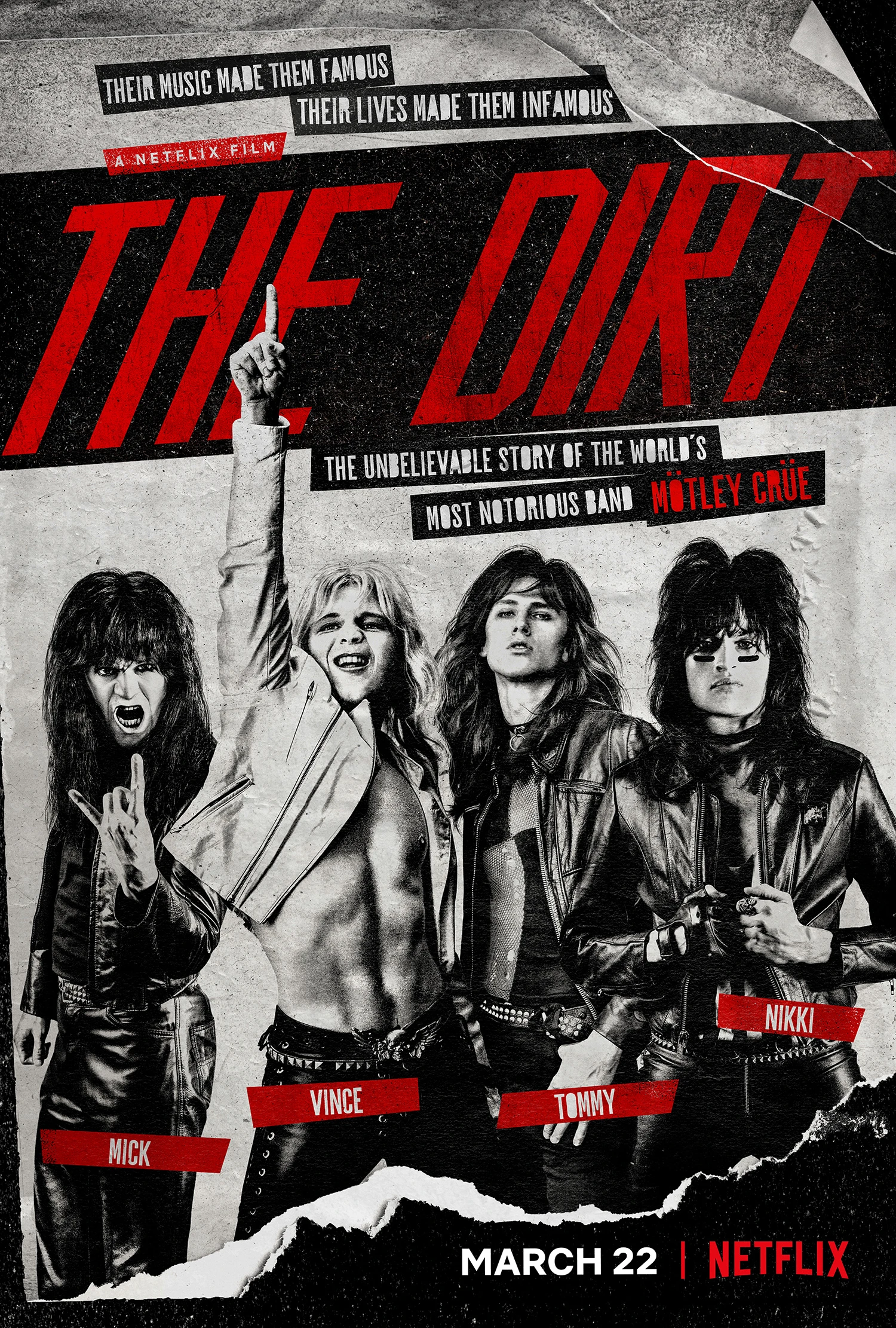 Xem phim Mötley Crüe: Ban Nhạc Tai Tiếng - The Dirt