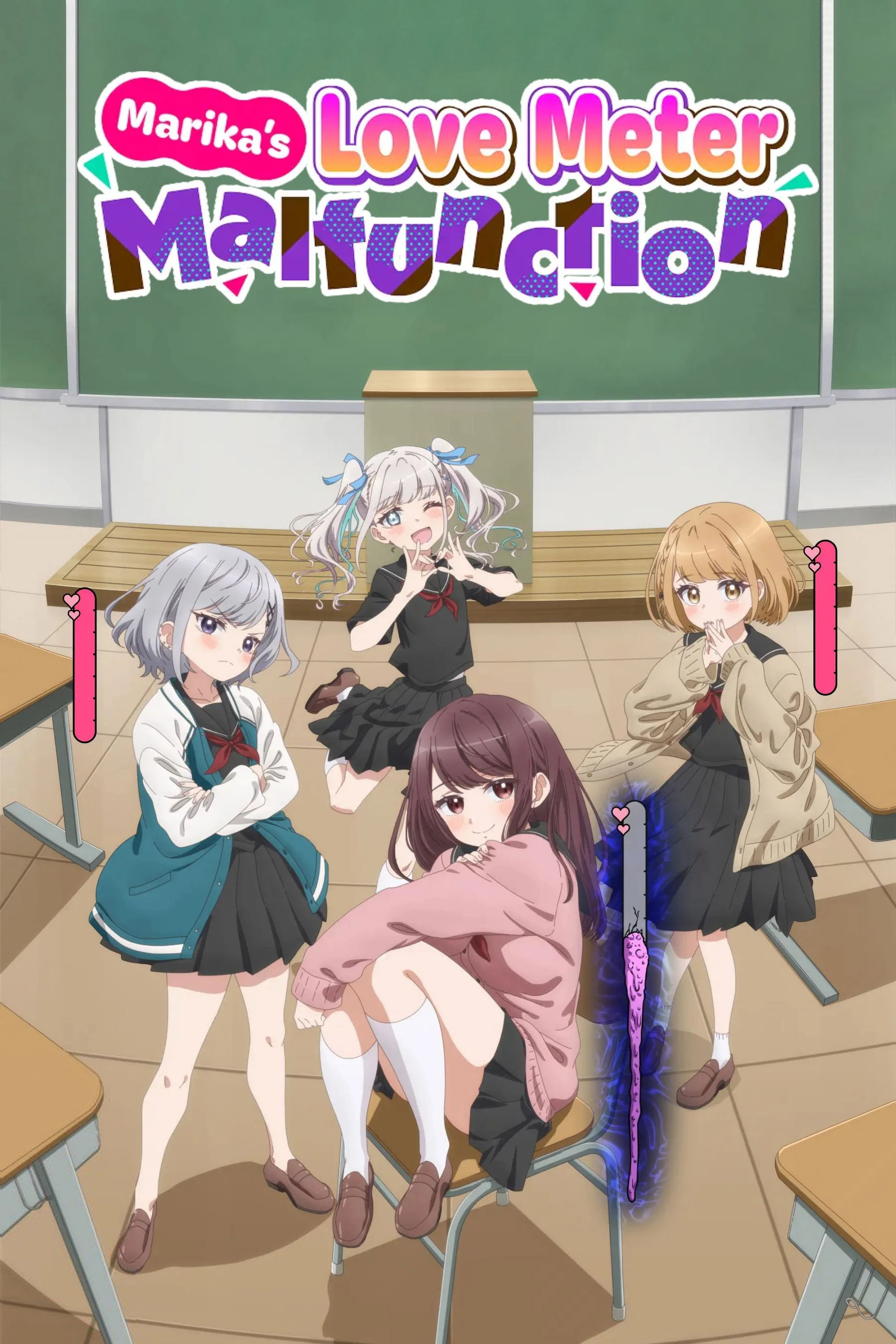 Xem phim Mức Độ Hảo Cảm Của Matsurika-chan Đã Vượt Ngưỡng - Marika's Love Meter Malfunction