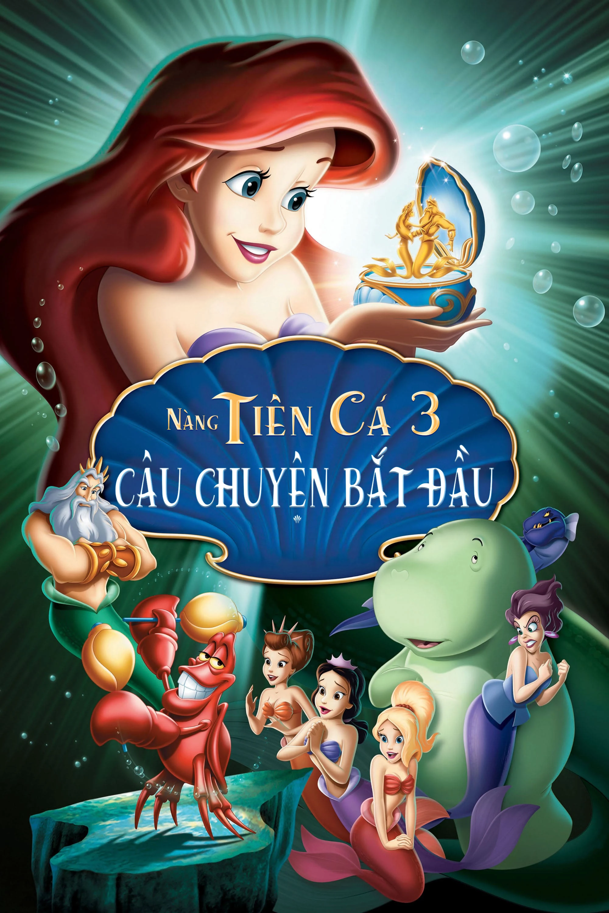 Xem phim Nàng Tiên Cá 3: Câu Chuyện Bắt Đầu - The Little Mermaid: Ariel's Beginning