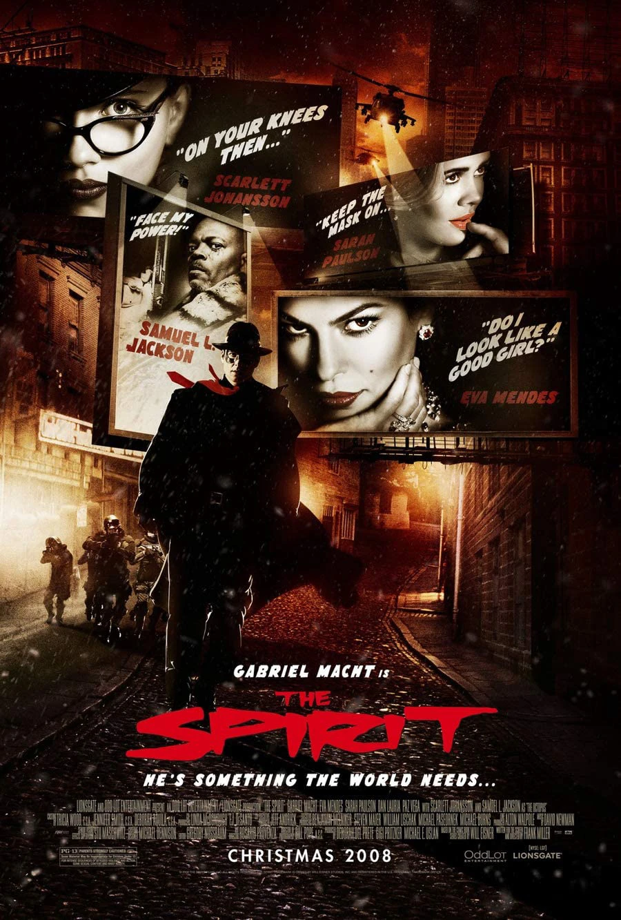 Xem phim Người Hùng Spirit - The Spirit