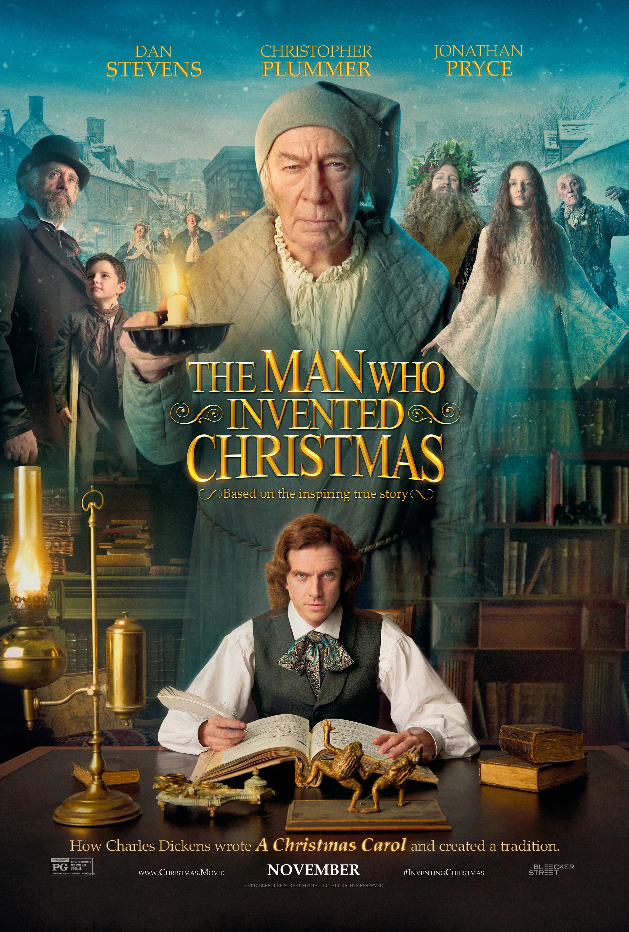 Xem phim Người Phát Minh Ra Giáng Sinh - The Man Who Invented Christmas