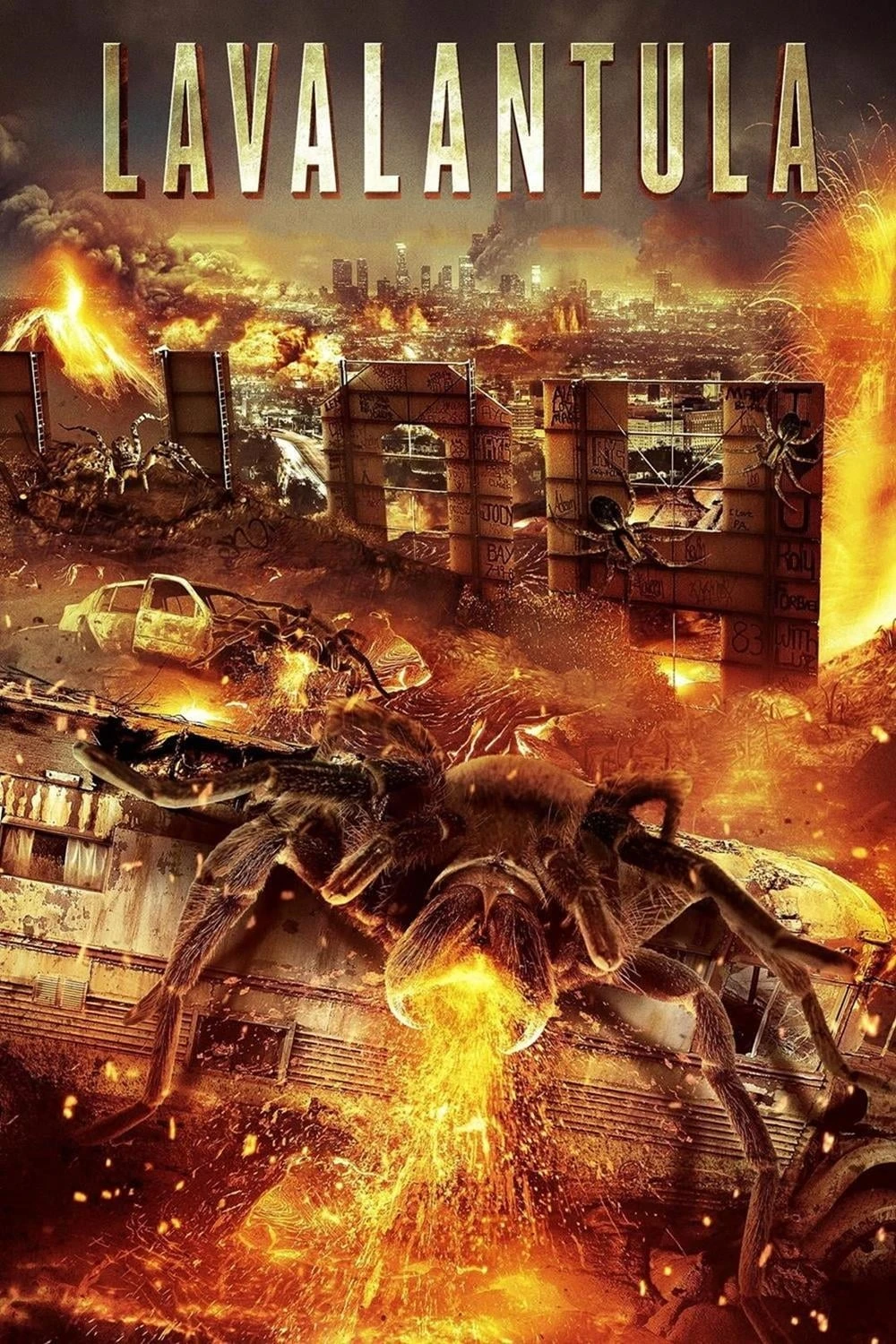 Xem phim Nhện Lửa Khổng Lồ - Lavalantula