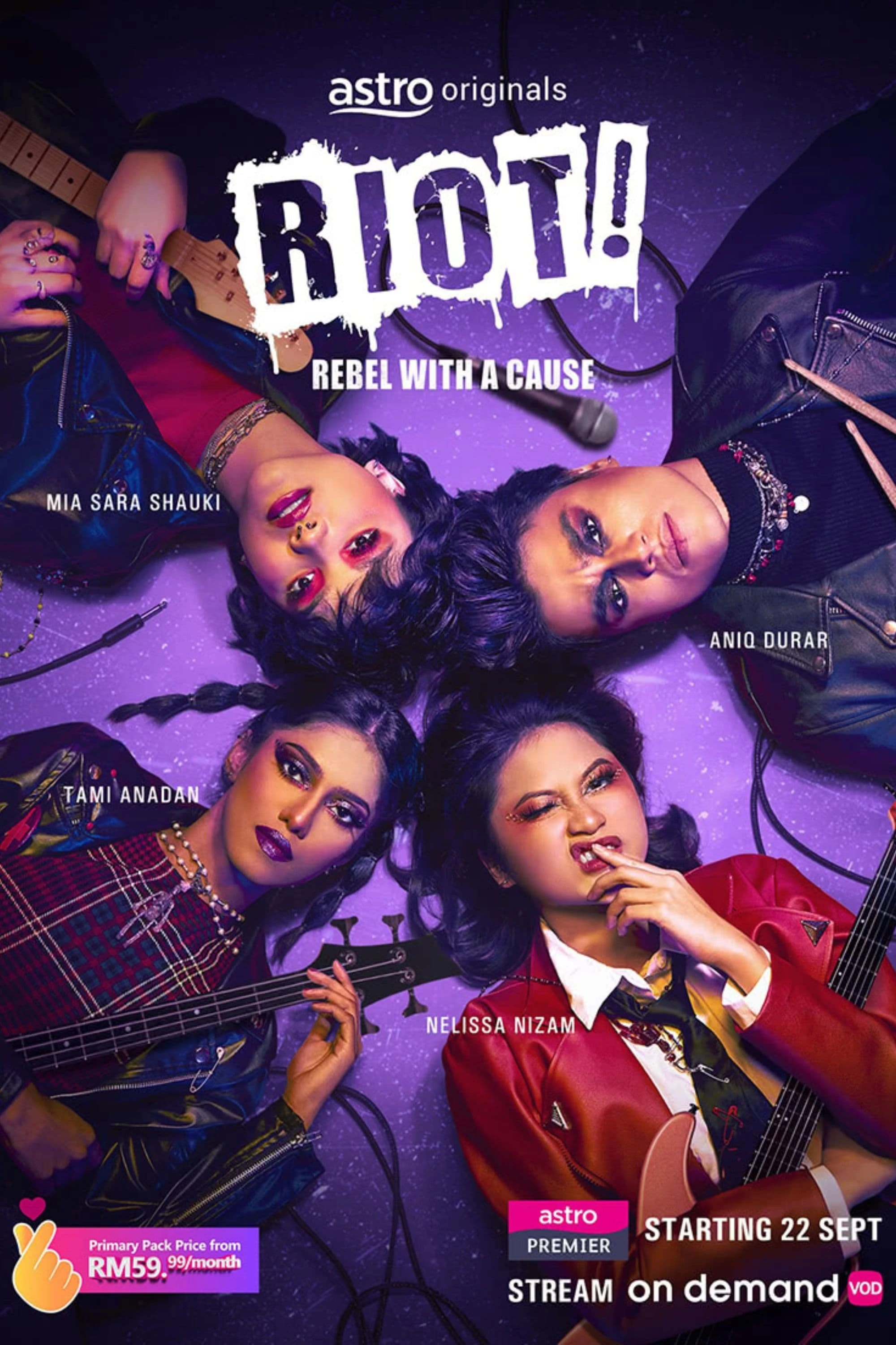 Xem phim Nổi Loạn Mang Nguyên Cớ - Riot! Rebel With A Cause