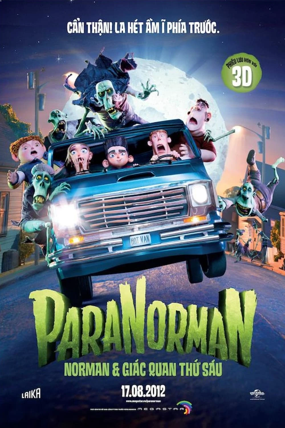 Xem phim Norman & Giác Quan Thứ Sáu - ParaNorman