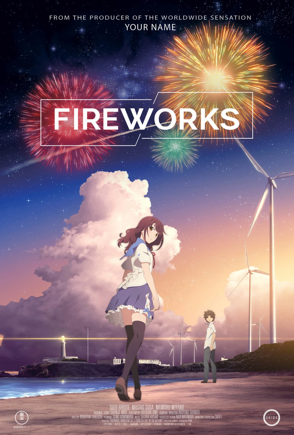 Xem phim Pháo Hoa, Nên Ngắm Từ Dưới Hay Bên Cạnh? - Fireworks, Should We See It From The Side Or The Bottom?