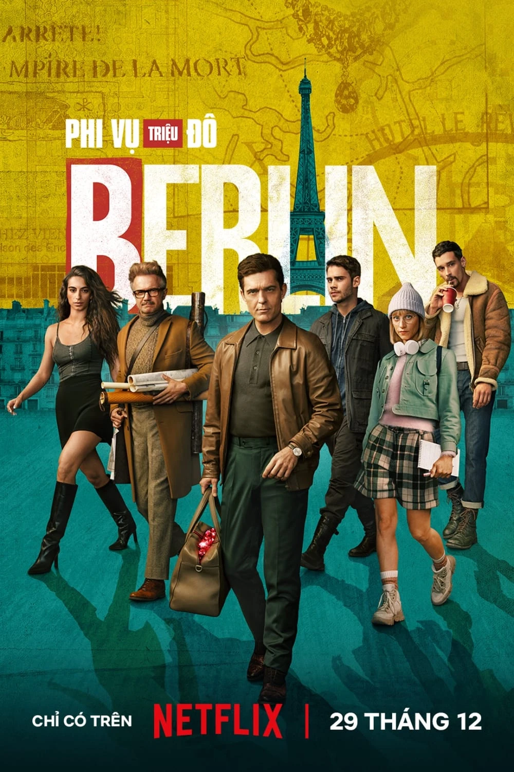 Xem phim Phi Vụ Triệu Đô: Berlin - Berlín