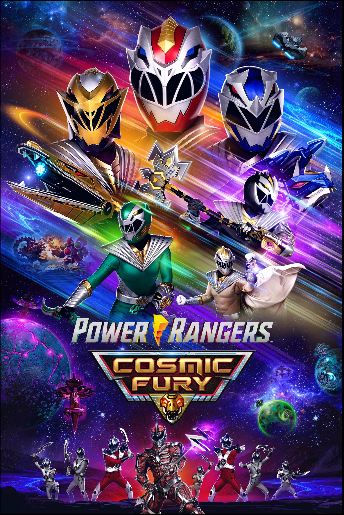 Xem phim Power Rangers: Vũ Trụ Cuồng Nộ - Power Rangers Cosmic Fury