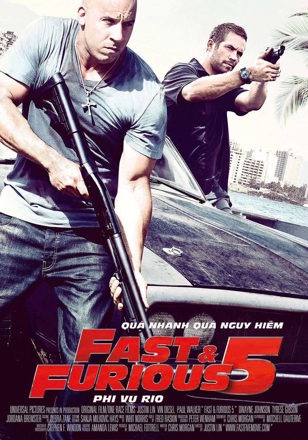 Xem phim Quá Nhanh Quá Nguy Hiểm 5: Phi vụ Rio - Fast Five