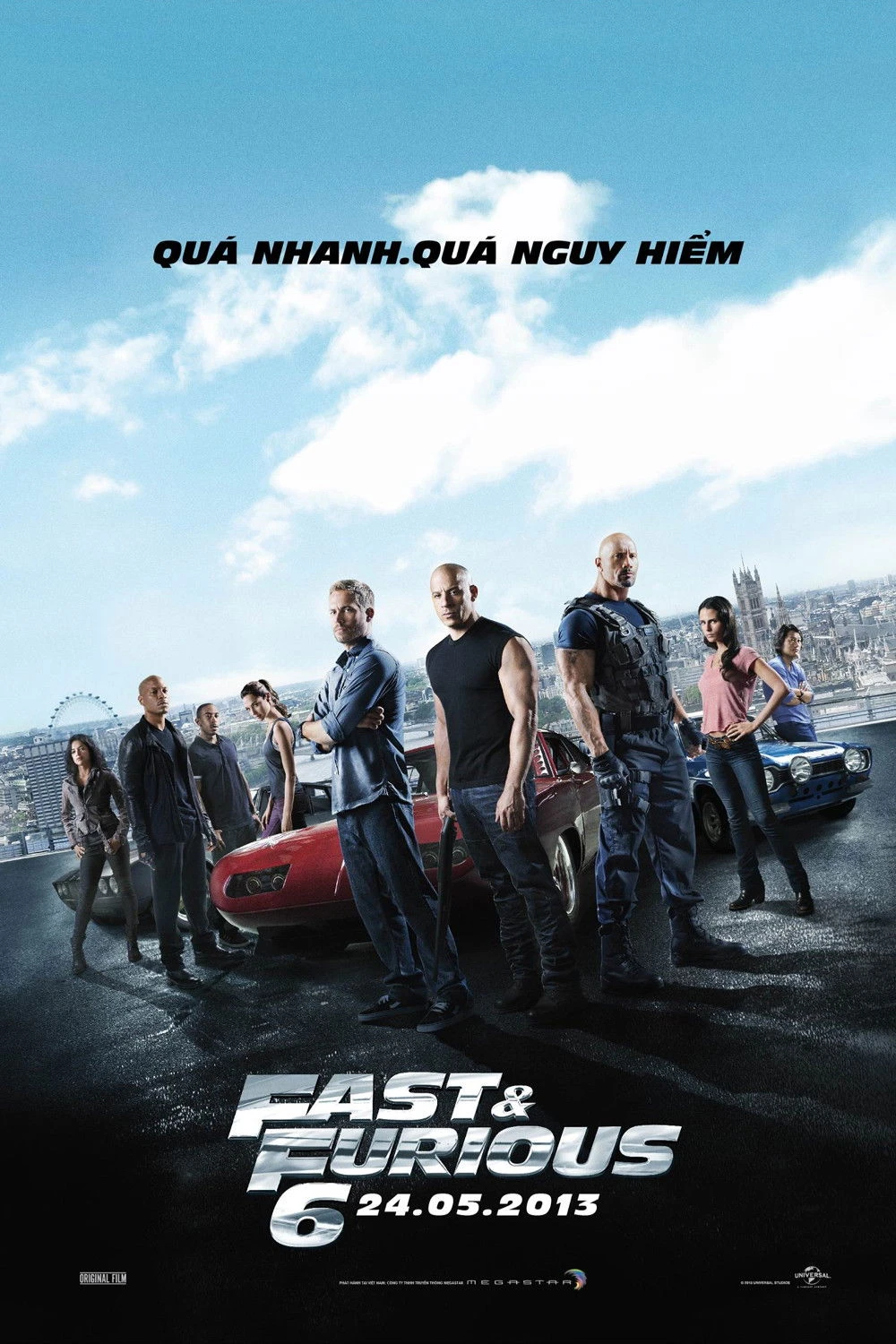 Xem phim Quá Nhanh Quá Nguy Hiểm 6 - Fast & Furious 6