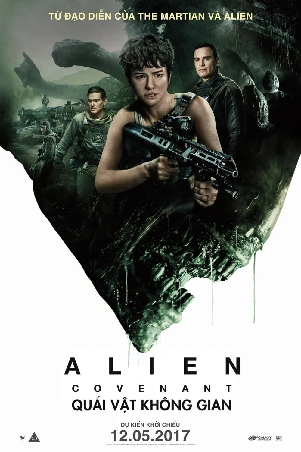 Xem phim Quái Vật Không Gian: Khế Ước - Alien: Covenant