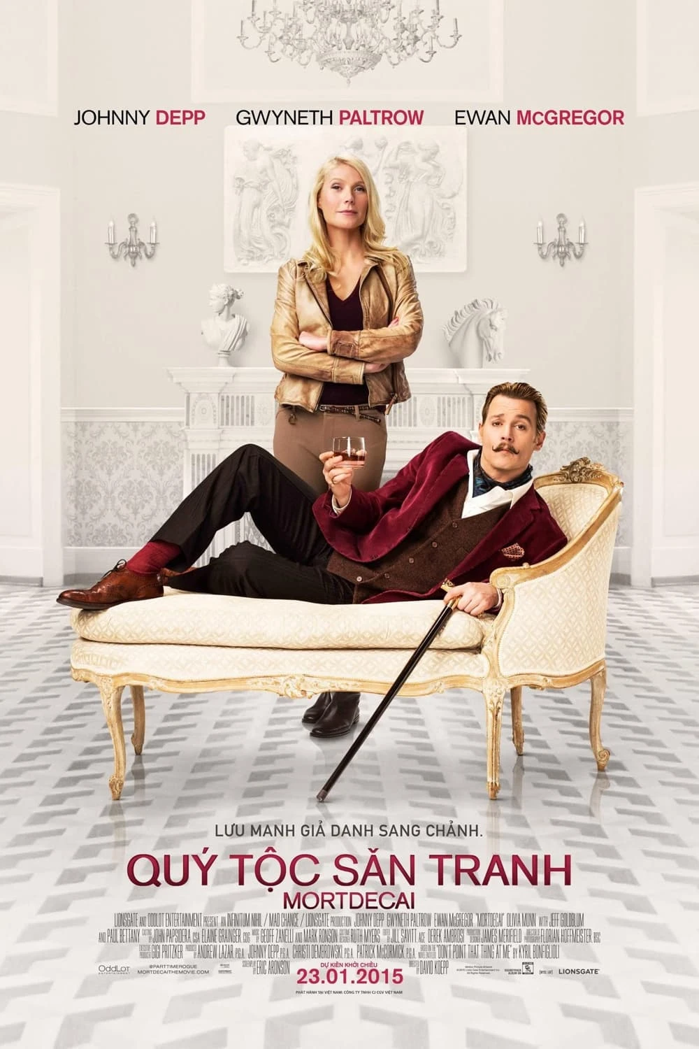 Xem phim Quý Tộc Săn Tranh - Mortdecai