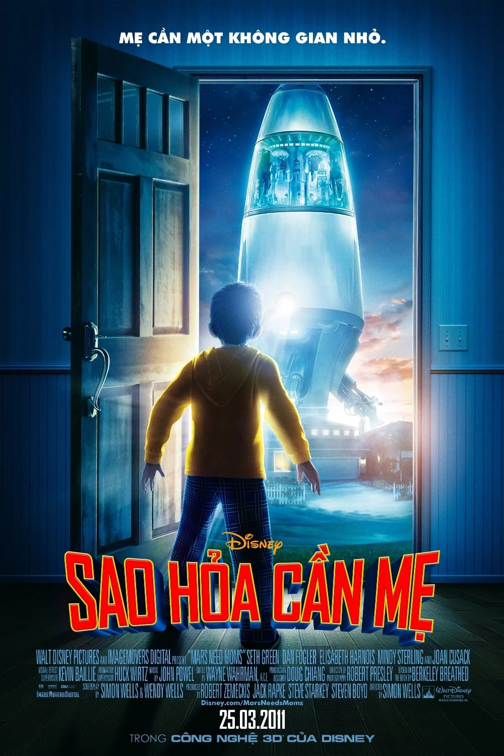 Xem phim Sao Hỏa Cần Mẹ - Mars Needs Moms