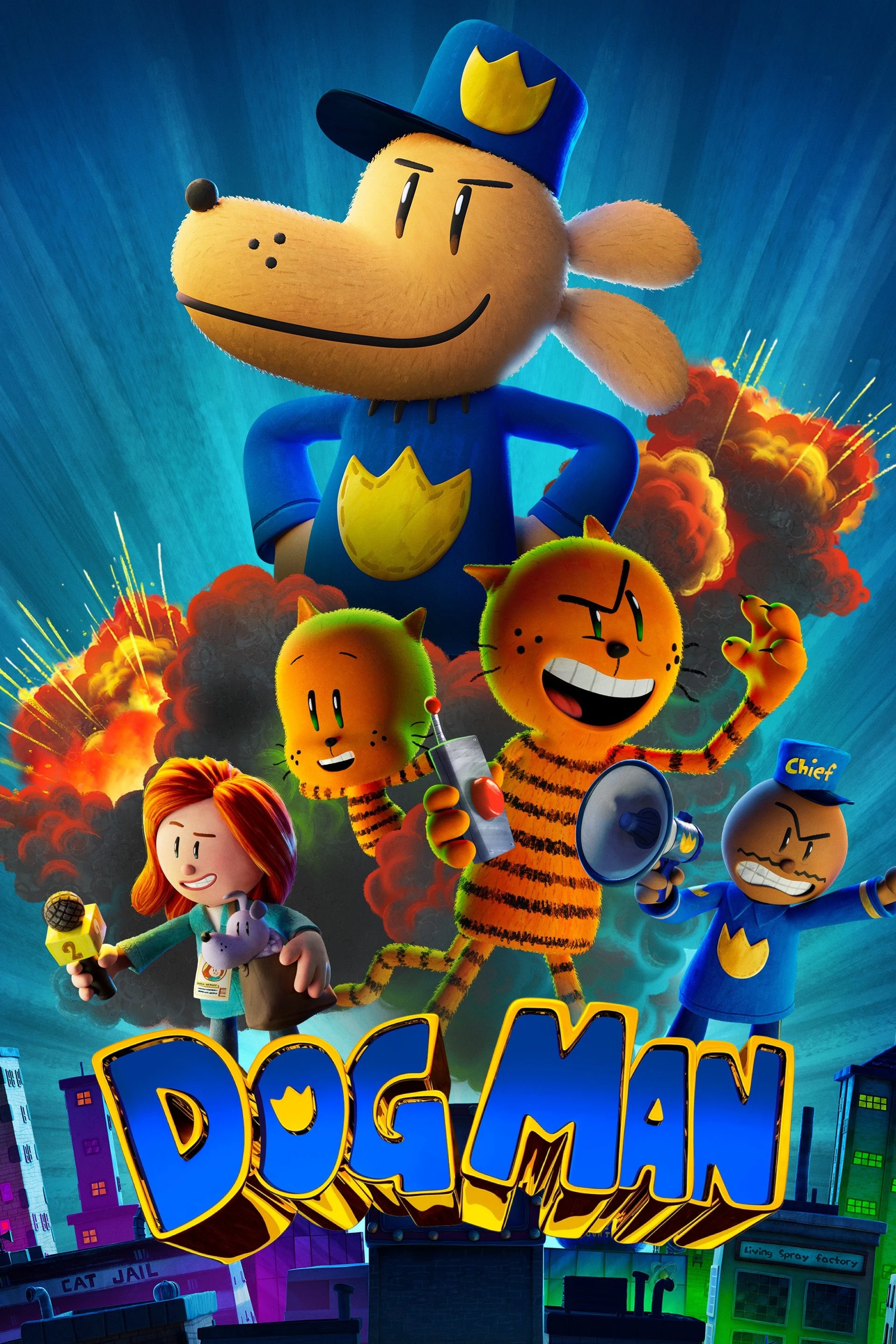 Xem phim Siêu Cảnh Khuyển - Dog Man