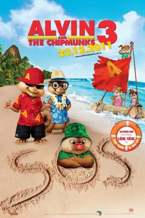 Xem phim Sóc Siêu Quậy 3 - Alvin and the Chipmunks: Chipwrecked