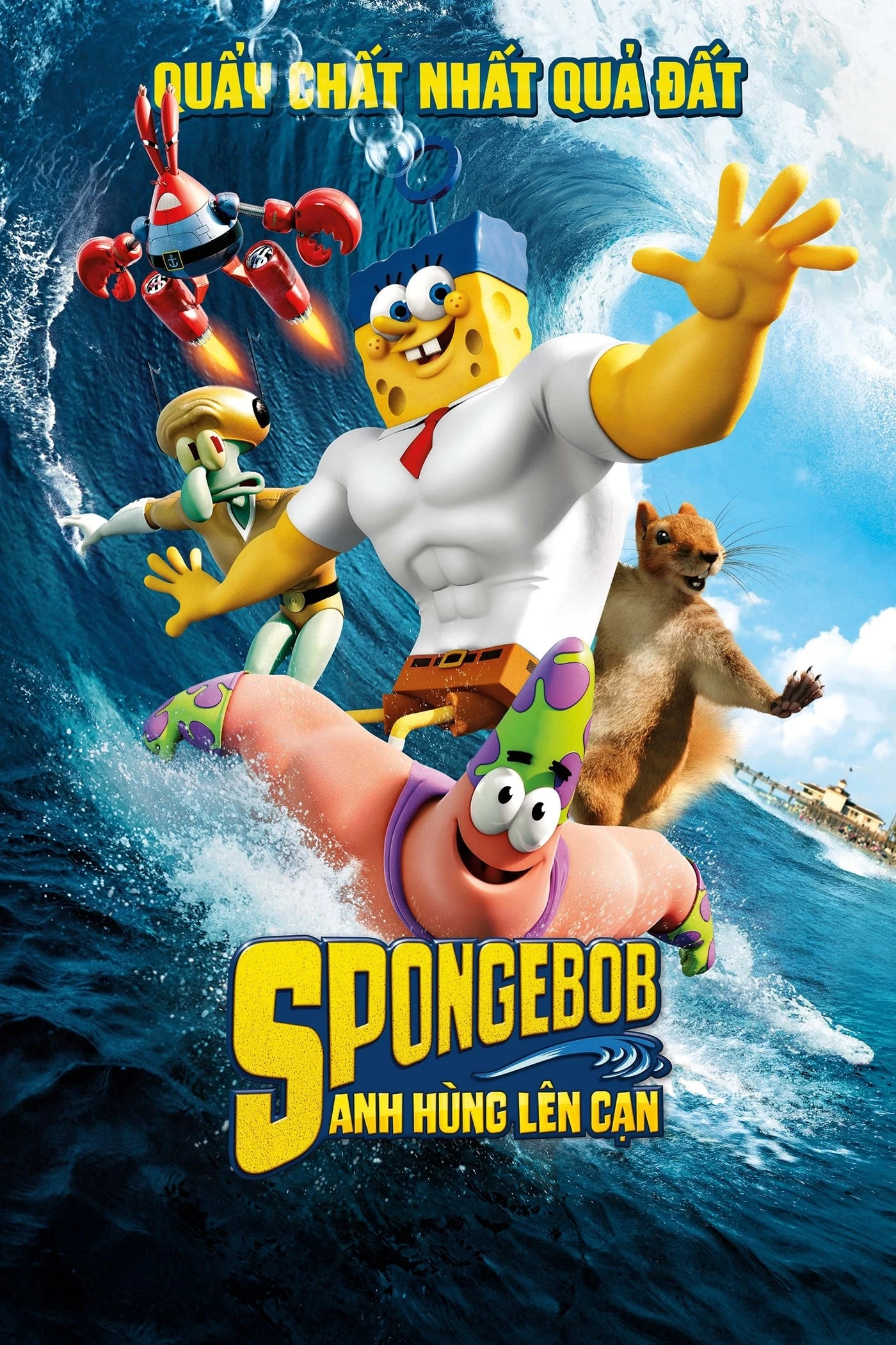 Xem phim SpongeBob: Anh Hùng Lên Cạn - The SpongeBob Movie: Sponge Out of Water
