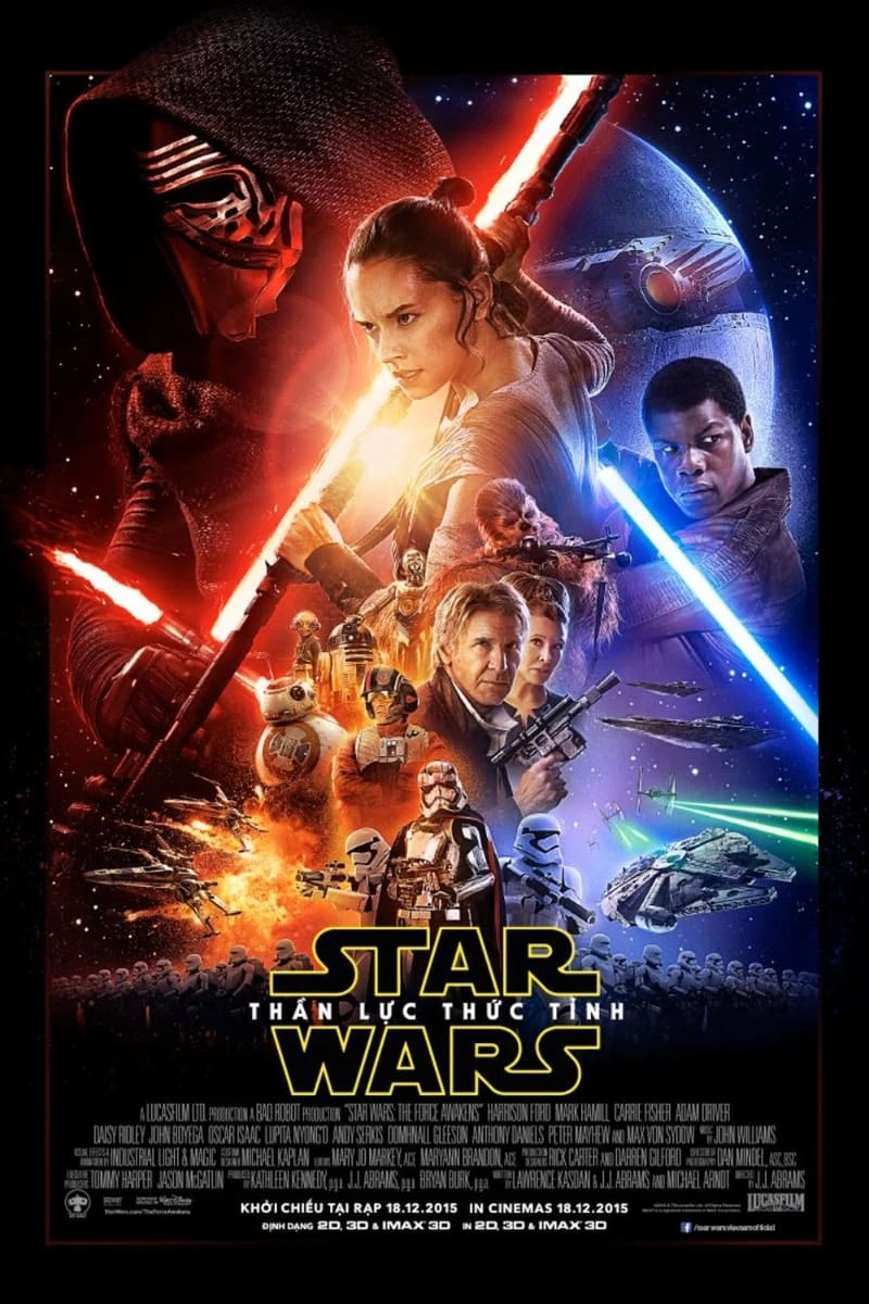 Xem phim Star Wars: Thần Lực Thức Tỉnh - Star Wars: The Force Awakens