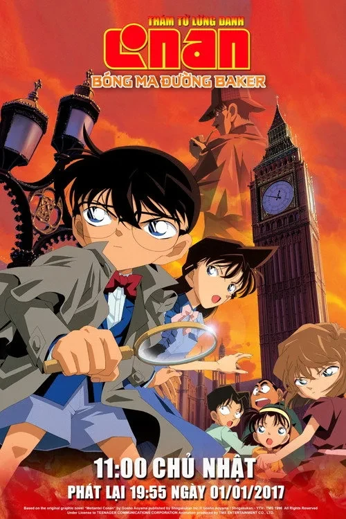 Xem phim Thám Tử Lừng Danh Conan: Bóng Ma Đường Baker - Detective Conan: The Phantom of Baker Street