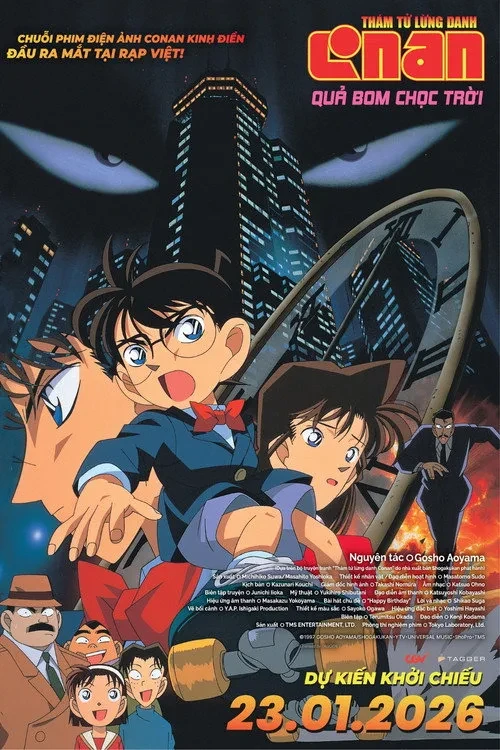 Xem phim Thám Tử Lừng Danh Conan: Quả Bom Chọc Trời - Detective Conan: The Time Bombed Skyscraper