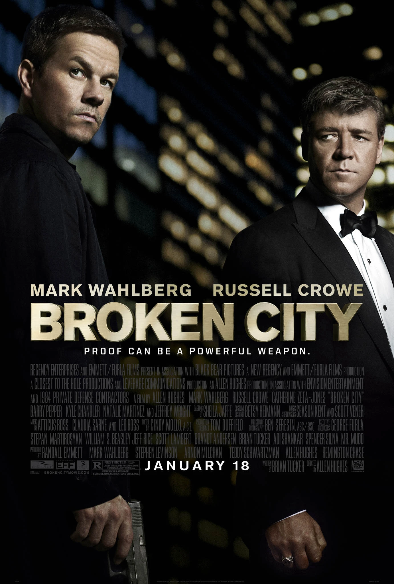 Xem phim Thành Phố Tội Lỗi - Broken City 2013