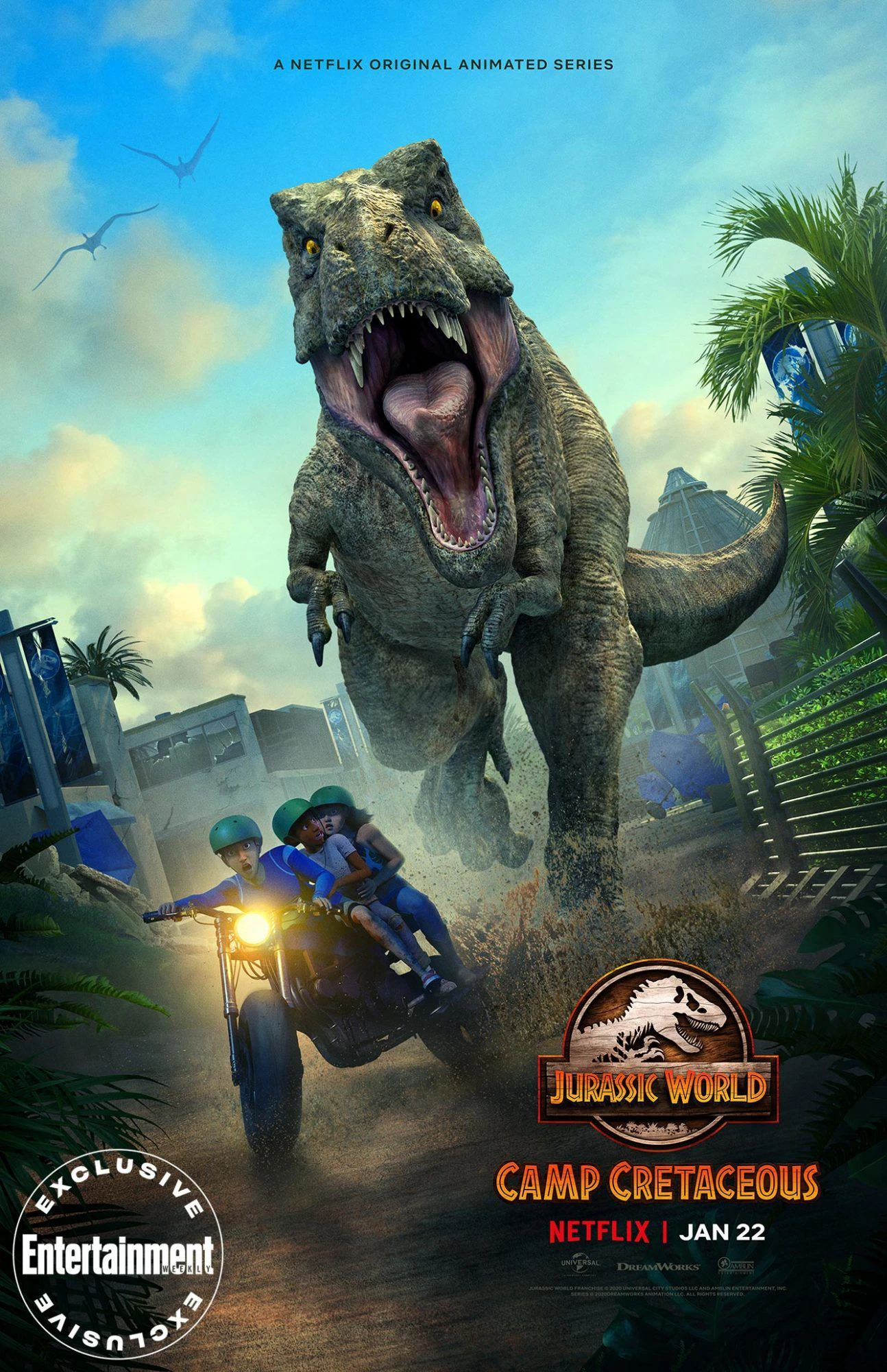 Xem phim Thế Giới Khủng Long: Trại Kỷ Phấn Trắng (Phần 2) - Jurassic World Camp Cretaceous (Season 2)
