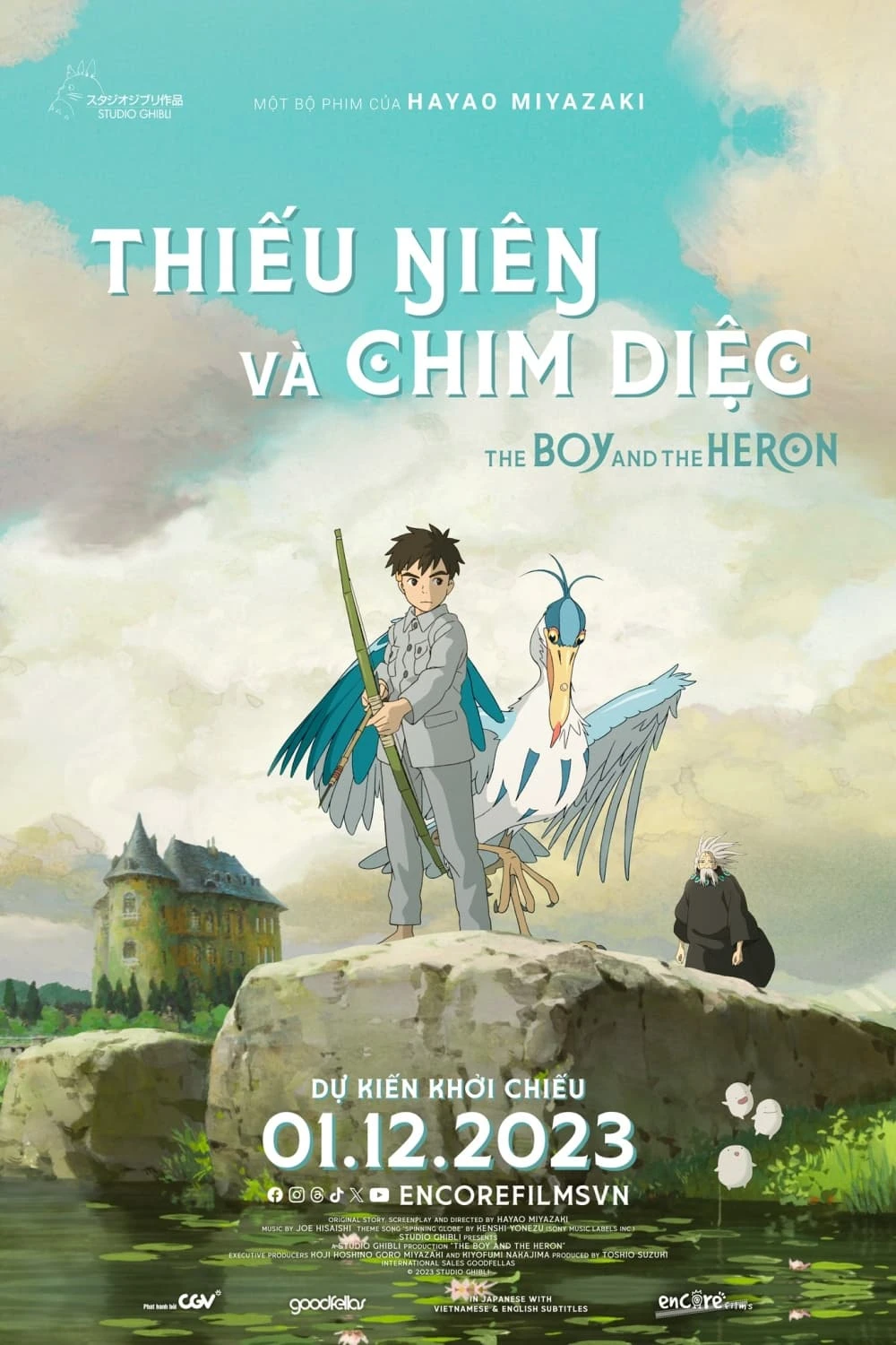 Xem phim Thiếu Niên Và Chim Diệc - The Boy and the Heron