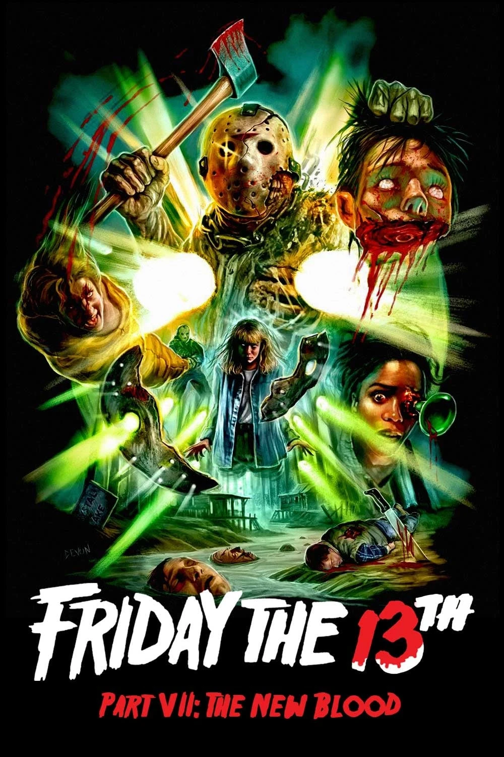 Xem phim Thứ 6 Ngày 13 Phần 7 - Friday the 13th Part VII: The New Blood