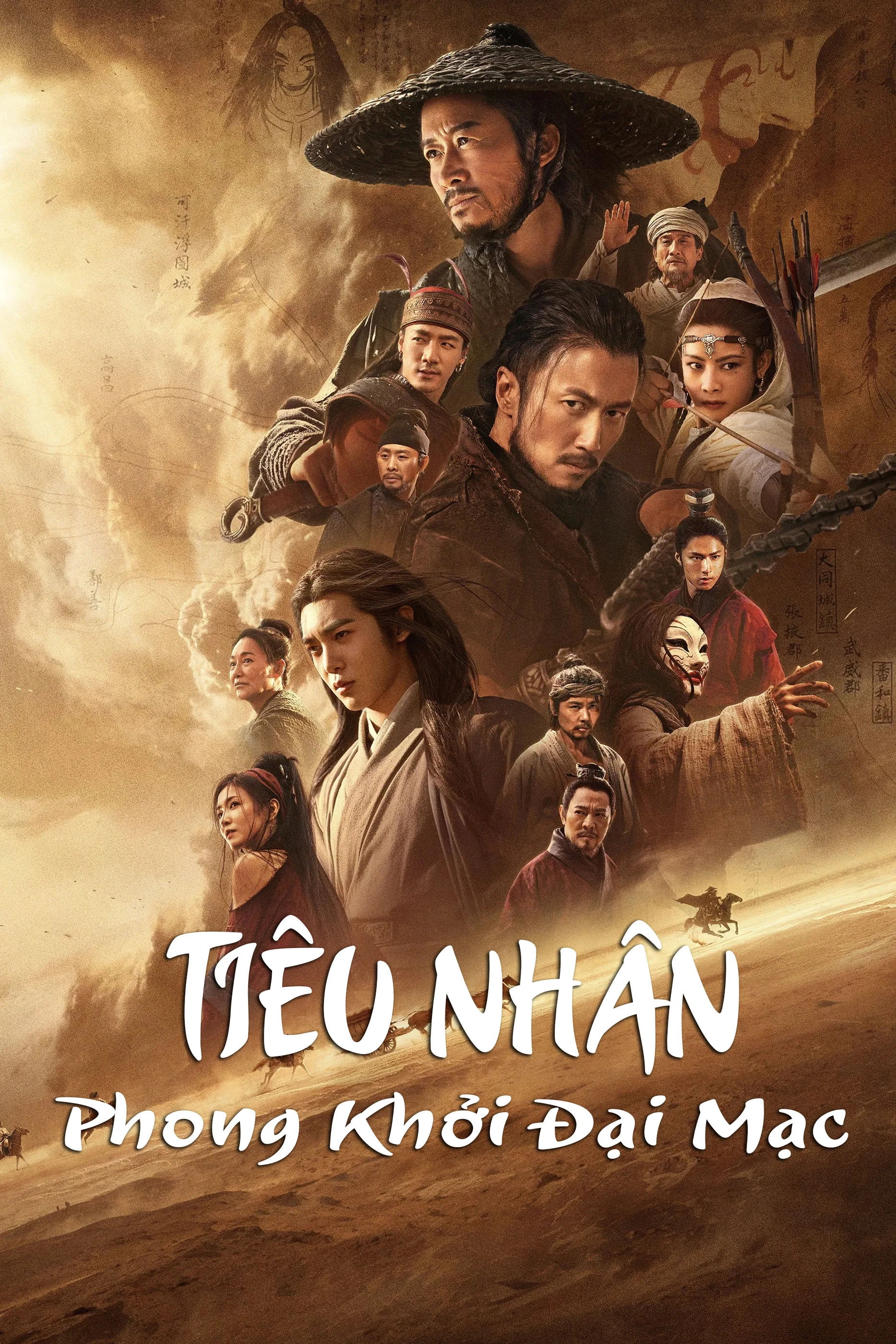 Xem phim Tiêu Nhân: Phong Khởi Đại Mạc - Blades of the Guardians: Wind Rises In the Desert