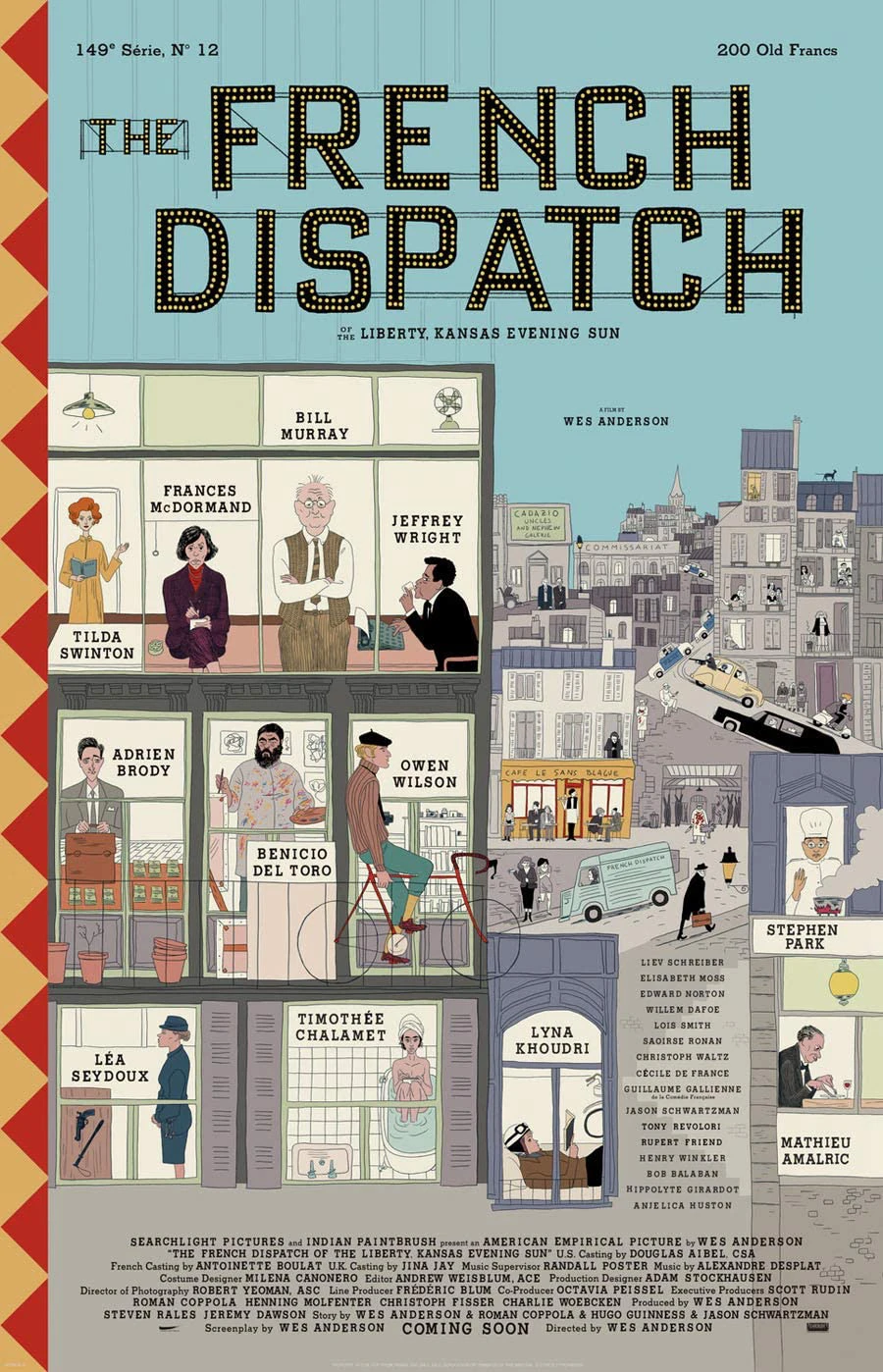 Xem phim Tờ Báo Công Văn Pháp - The French Dispatch