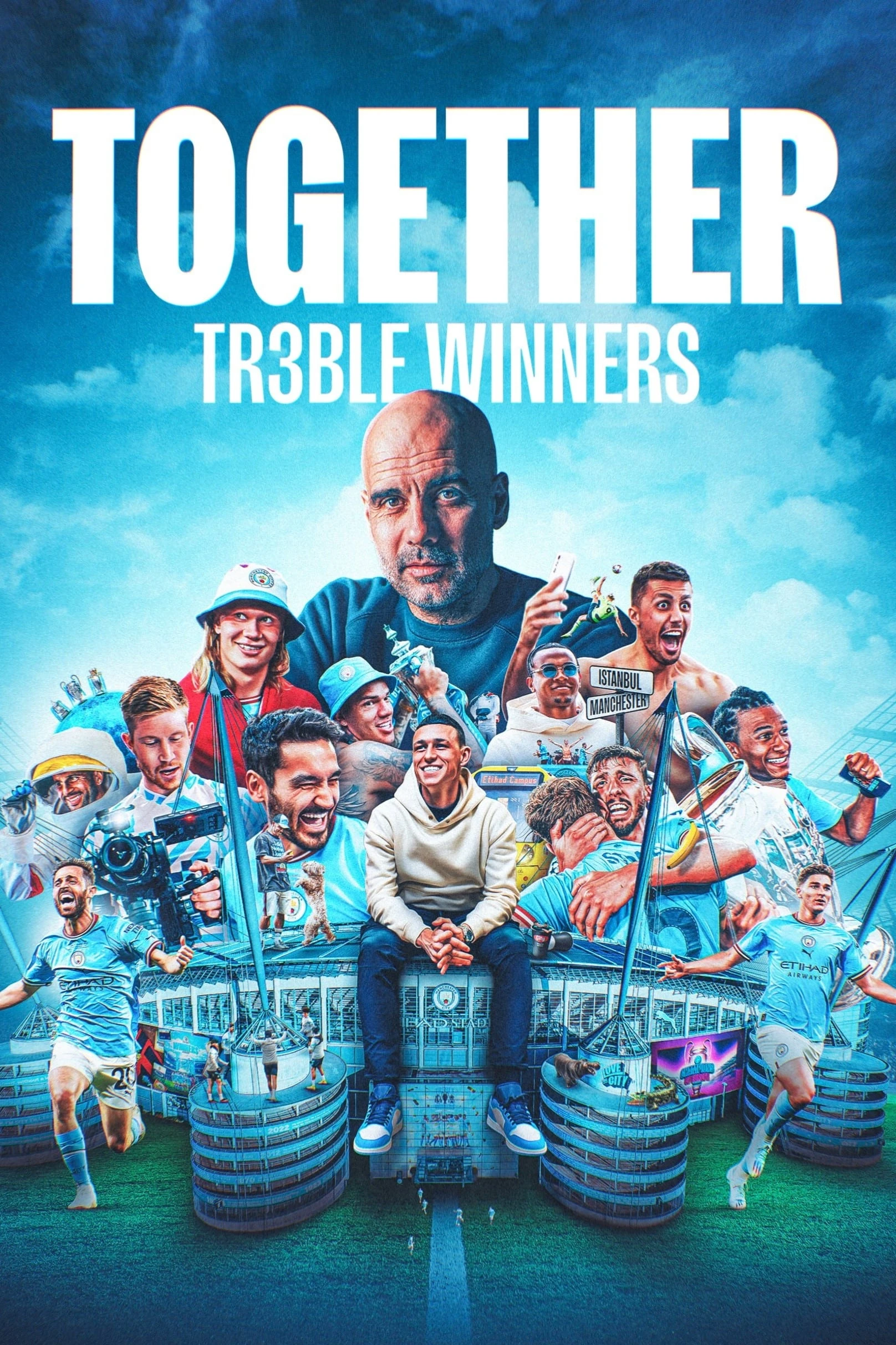 Xem phim Together: Cú ăn ba của Manchester City - Together: Treble Winners