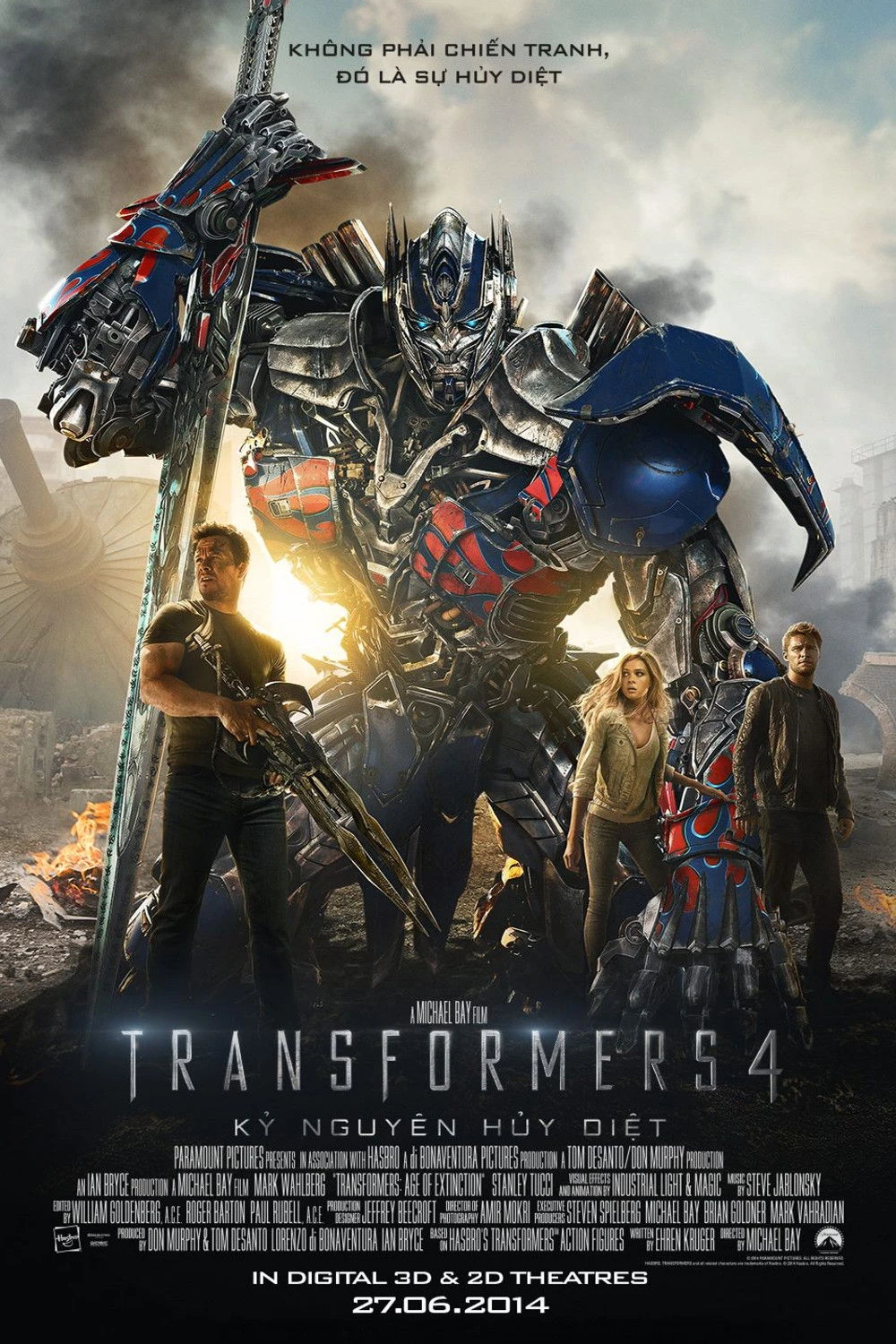 Xem phim Transformers: Kỷ Nguyên Hủy Diệt - Transformers: Age of Extinction