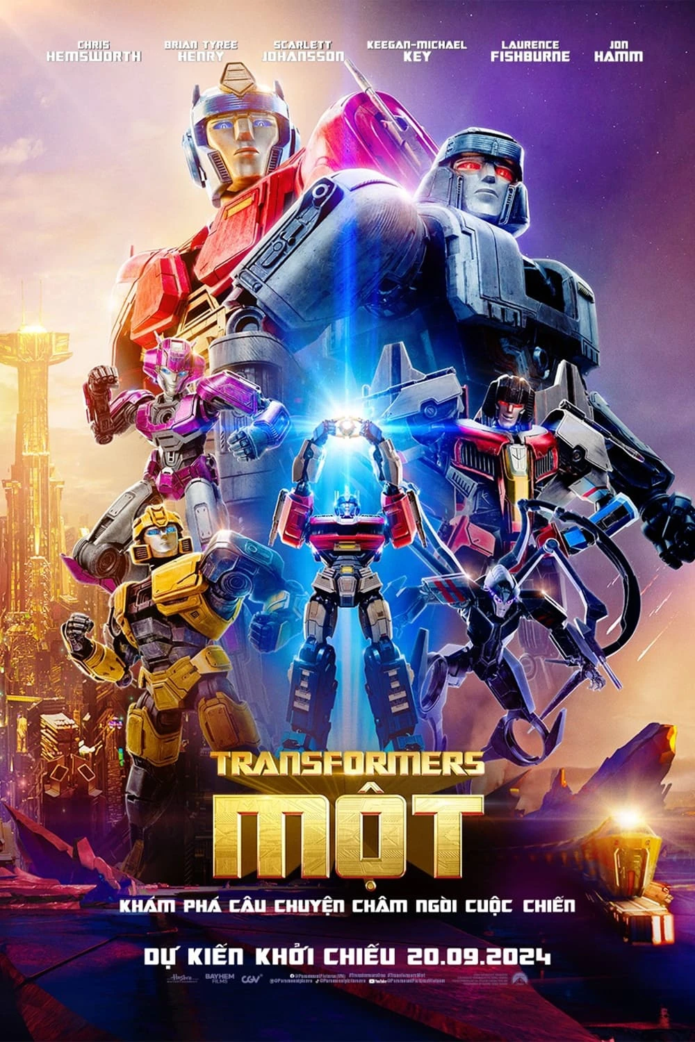 Xem phim Transformers Một - Transformers One