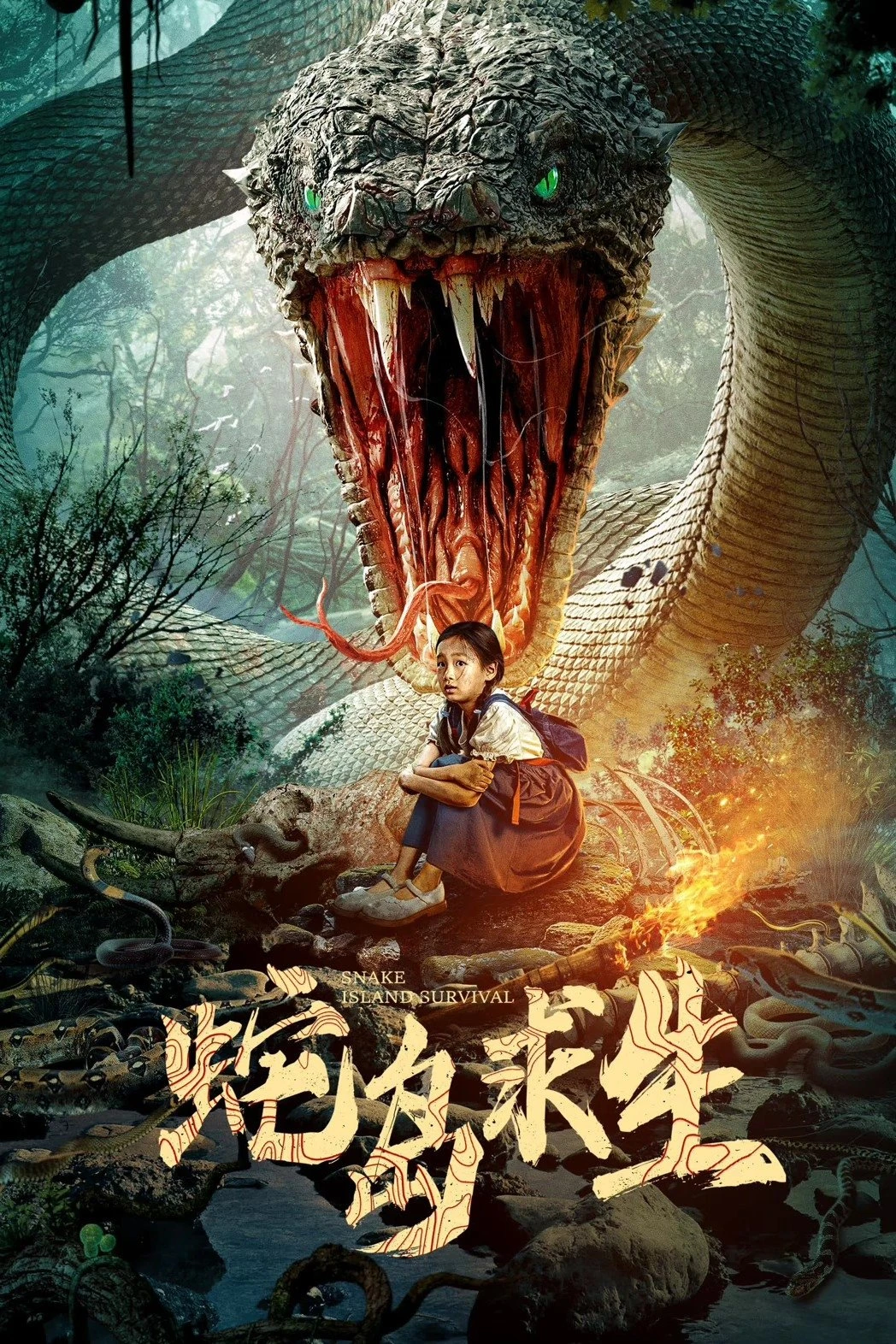Xem phim Trốn Thoát Khỏi Đảo Rắn - Snake Island Survival