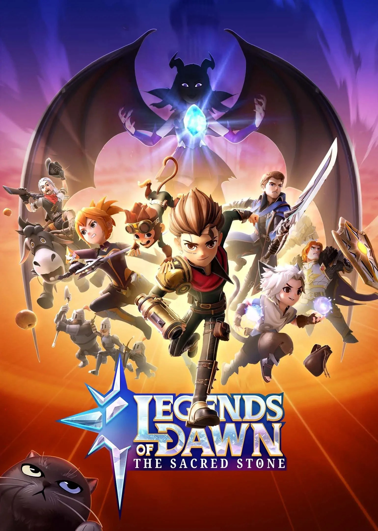 Xem phim Truyền Thuyết Bình Minh: Viên Đá Thần - Legends Of Dawn The Sacred Stone