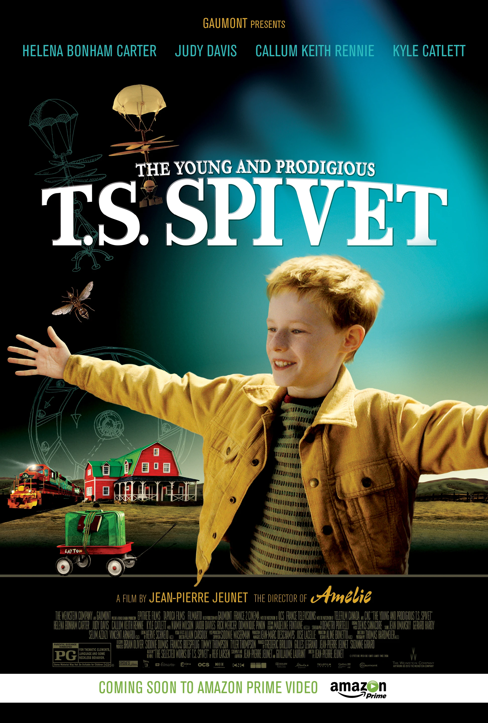 Xem phim Ước Vọng Trẻ Thơ - The Young And Prodigious T.S. Spivet