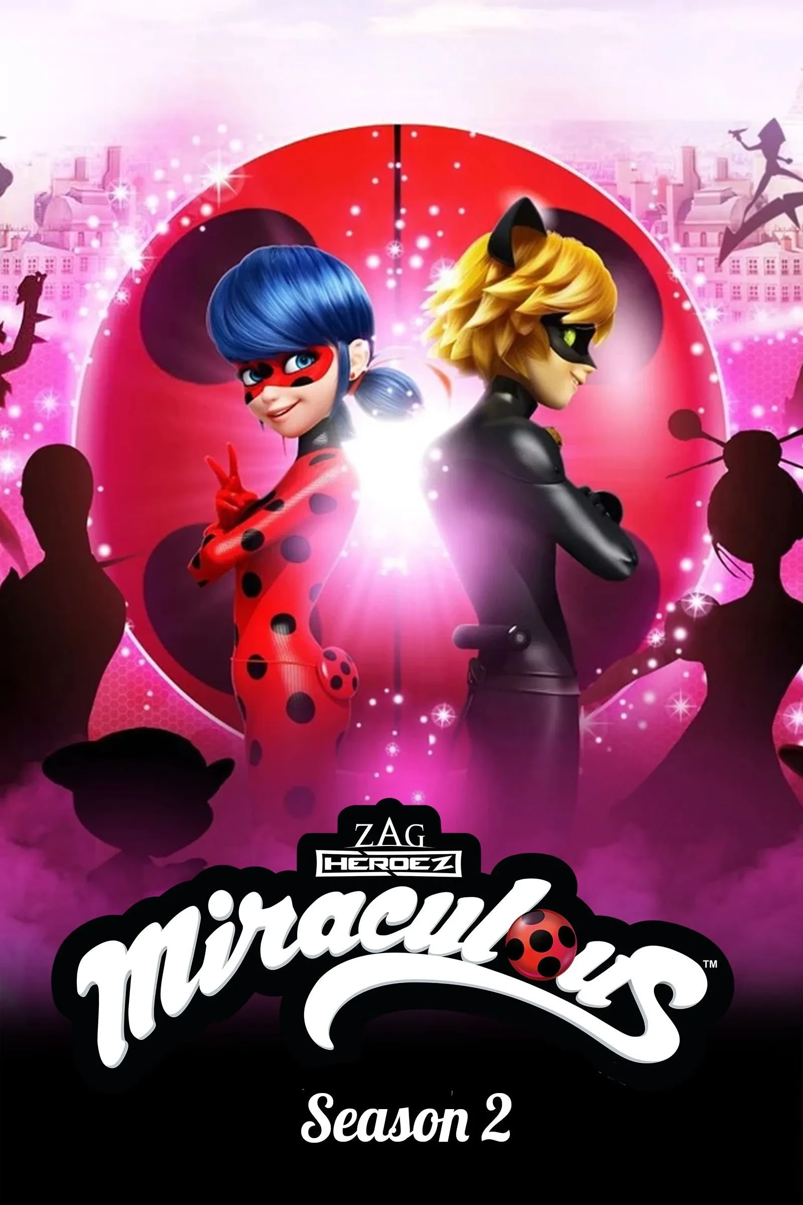 Xem phim Viên Ngọc Thần Chuyện Về Bọ Rùa Và Mèo Mun (Phần 2) - Miraculous Tales Of Ladybug & Cat Noir (Season 2)