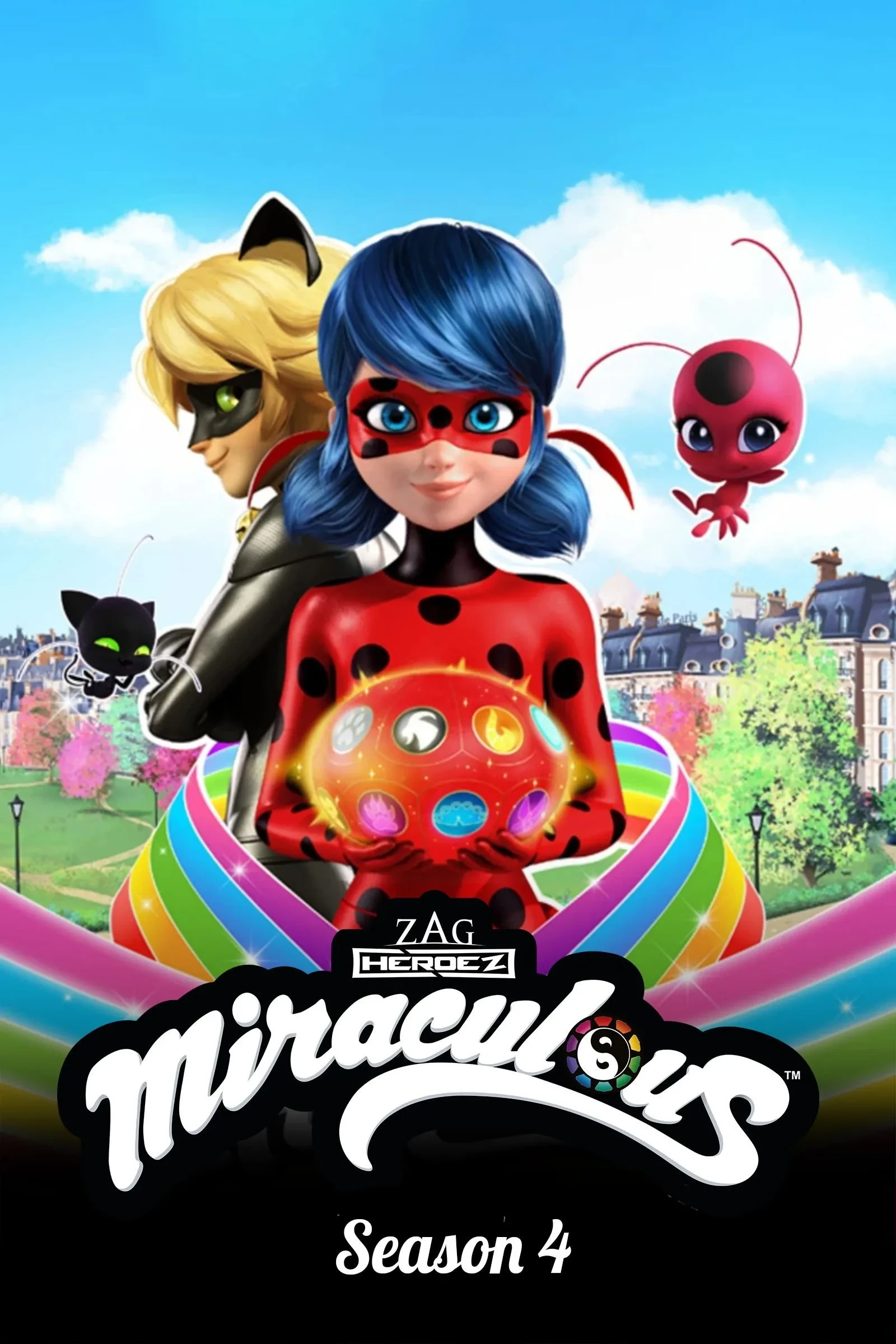 Xem phim Viên Ngọc Thần Chuyện Về Bọ Rùa Và Mèo Mun (Phần 4) - Miraculous Tales Of Ladybug & Cat Noir (Season 4)