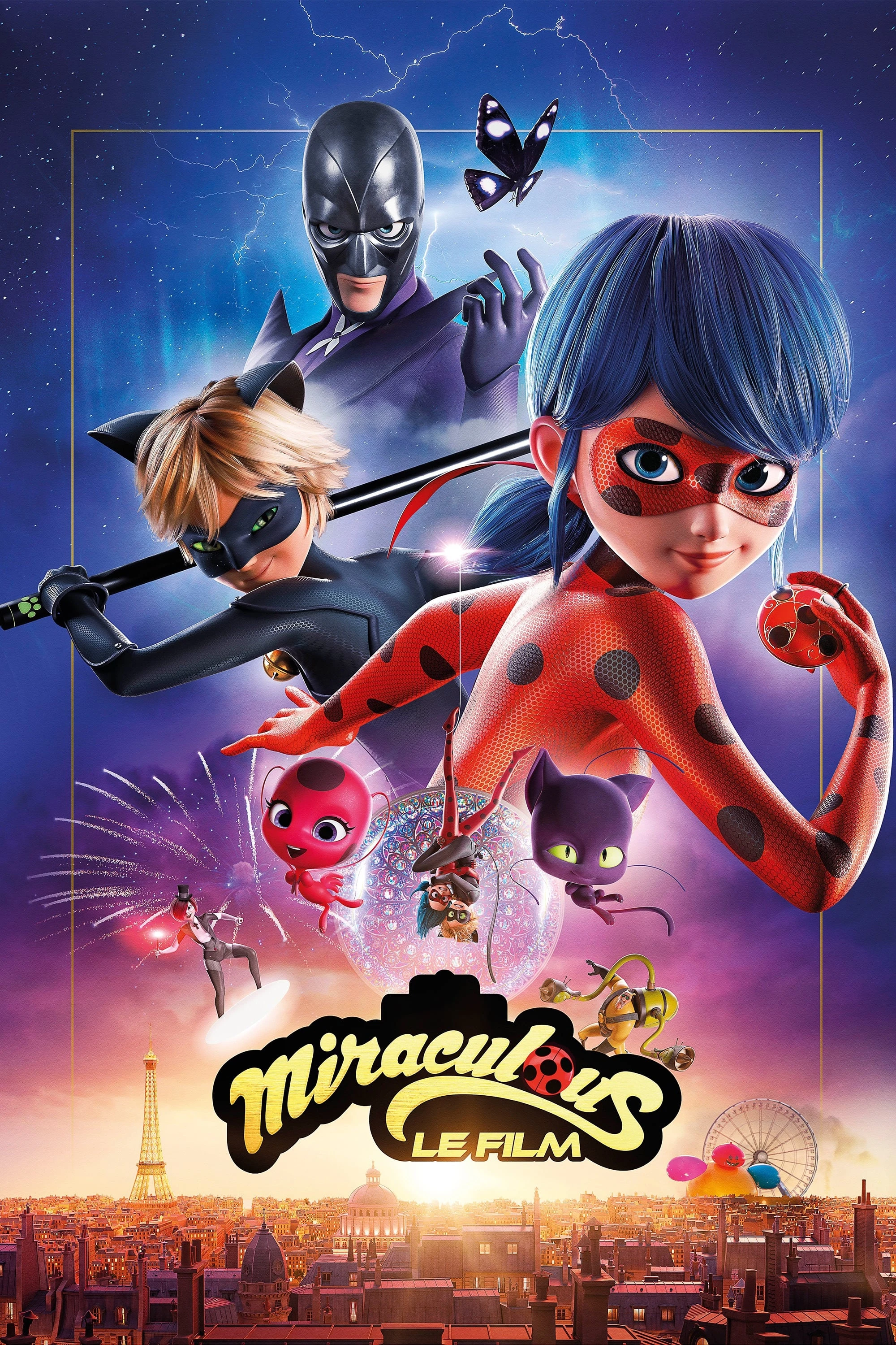Xem phim Viên Ngọc Thần: Chuyện Về Bọ Rùa và Mèo Mun - Miraculous: Ladybug & Cat Noir, The Movie