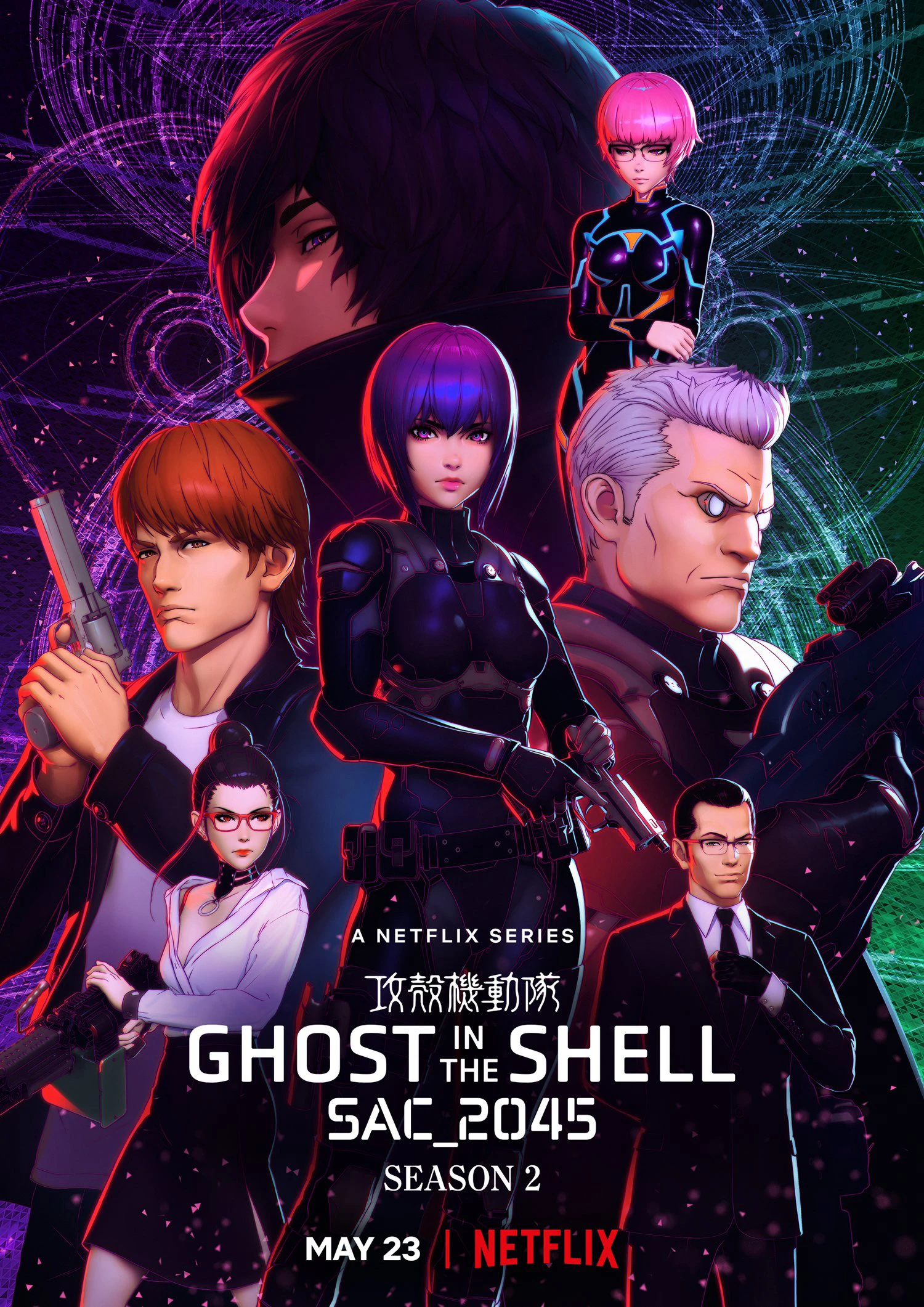 Xem phim Vỏ Bọc Ma: SAC_2045 (Phần 2) - Ghost In The Shell: SAC_2045 (Season 2)