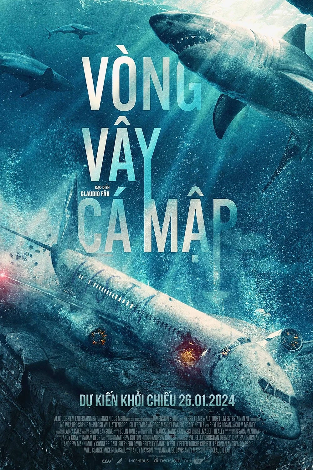 Xem phim Vòng Vây Cá Mập - No Way Up