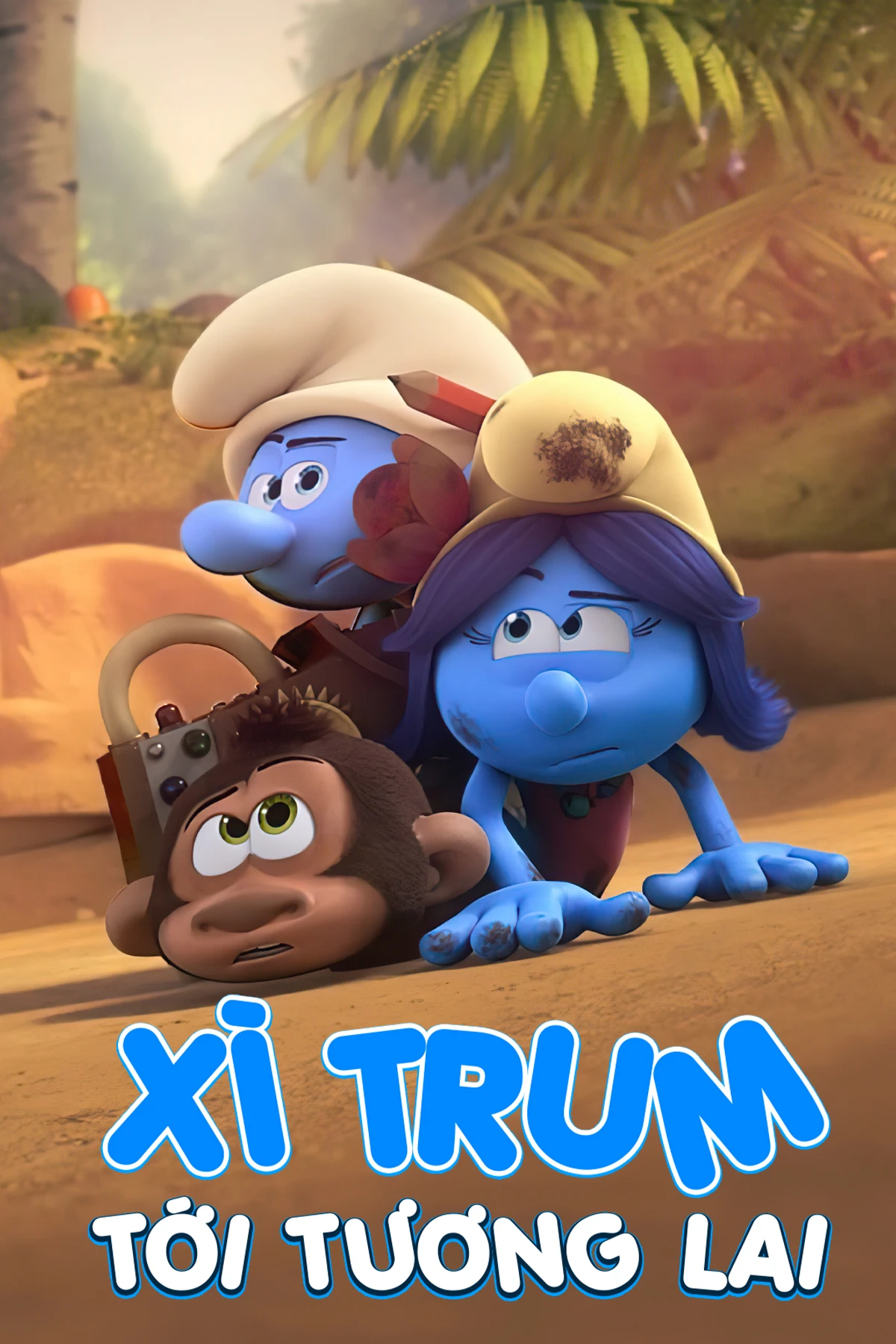 Xem phim Xì Trum Tới Tương Lai - The Smurfs 3D: Smurf To The Future!